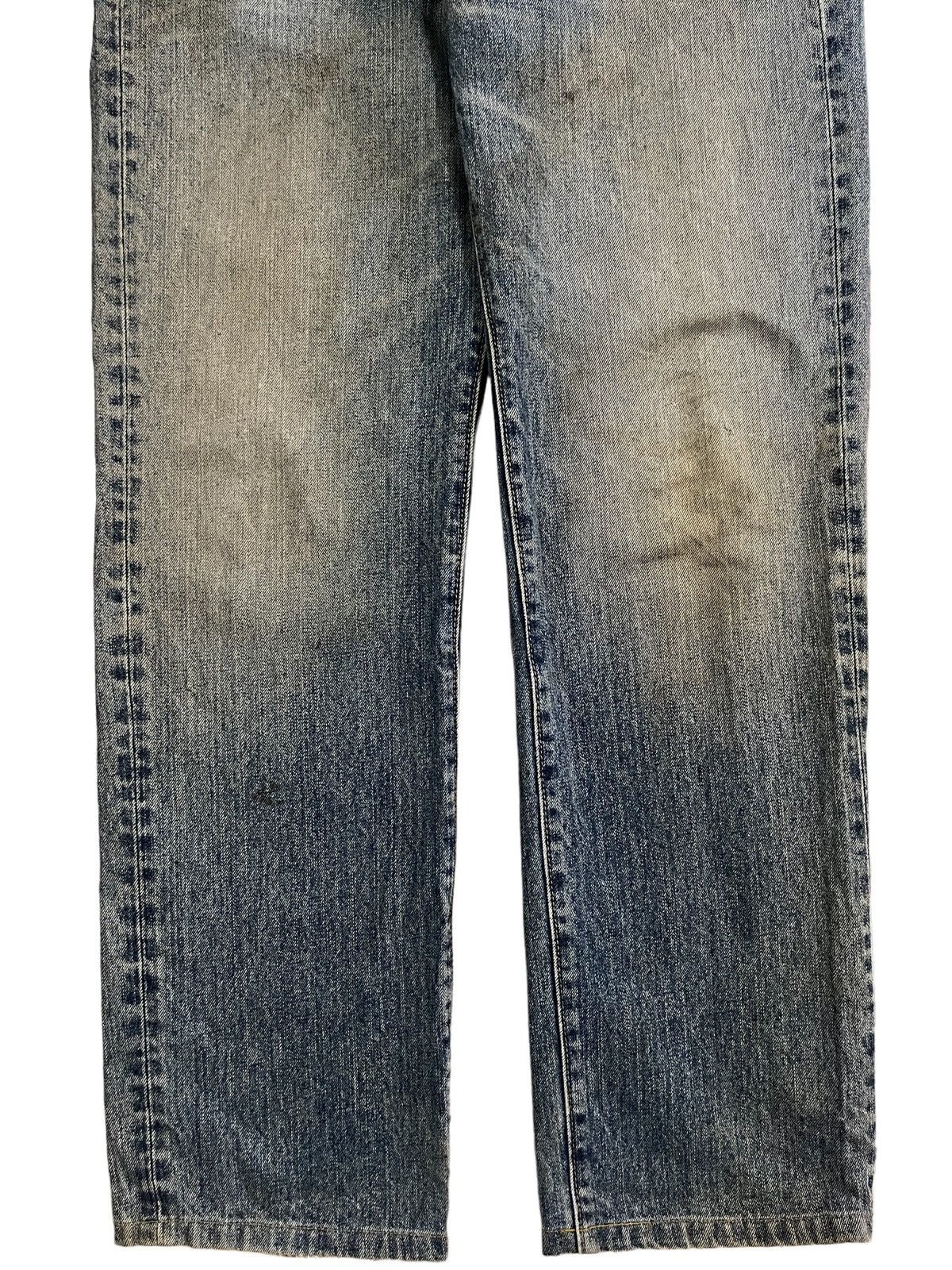 Japanese Brand Vintage Japanese Brand Uniqlo Blue Mud Washed Loose Fit Jean Size US 32 / EU 48 - 6 Thumbnail