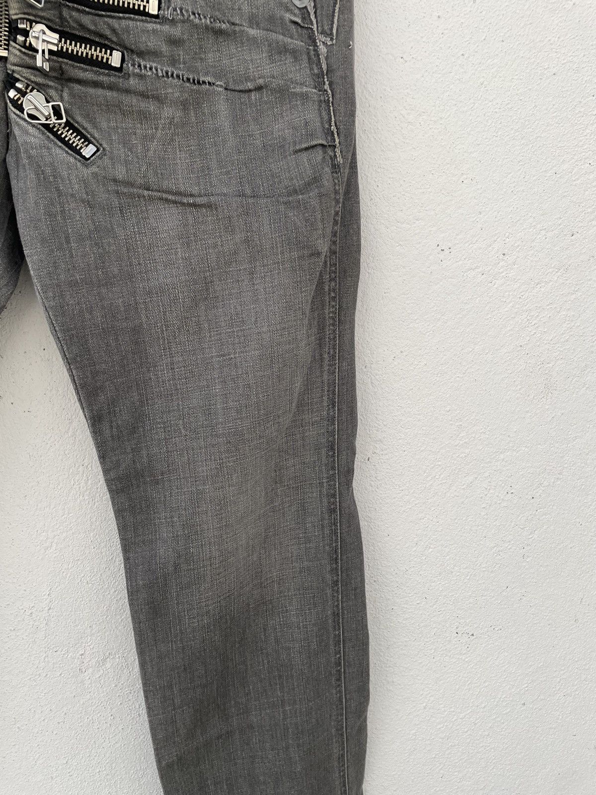 Marithe + Francois Girbaud Le De Jeans Marithe Francois Girbaud Zipper Jeans Size US 33 - 6 Thumbnail