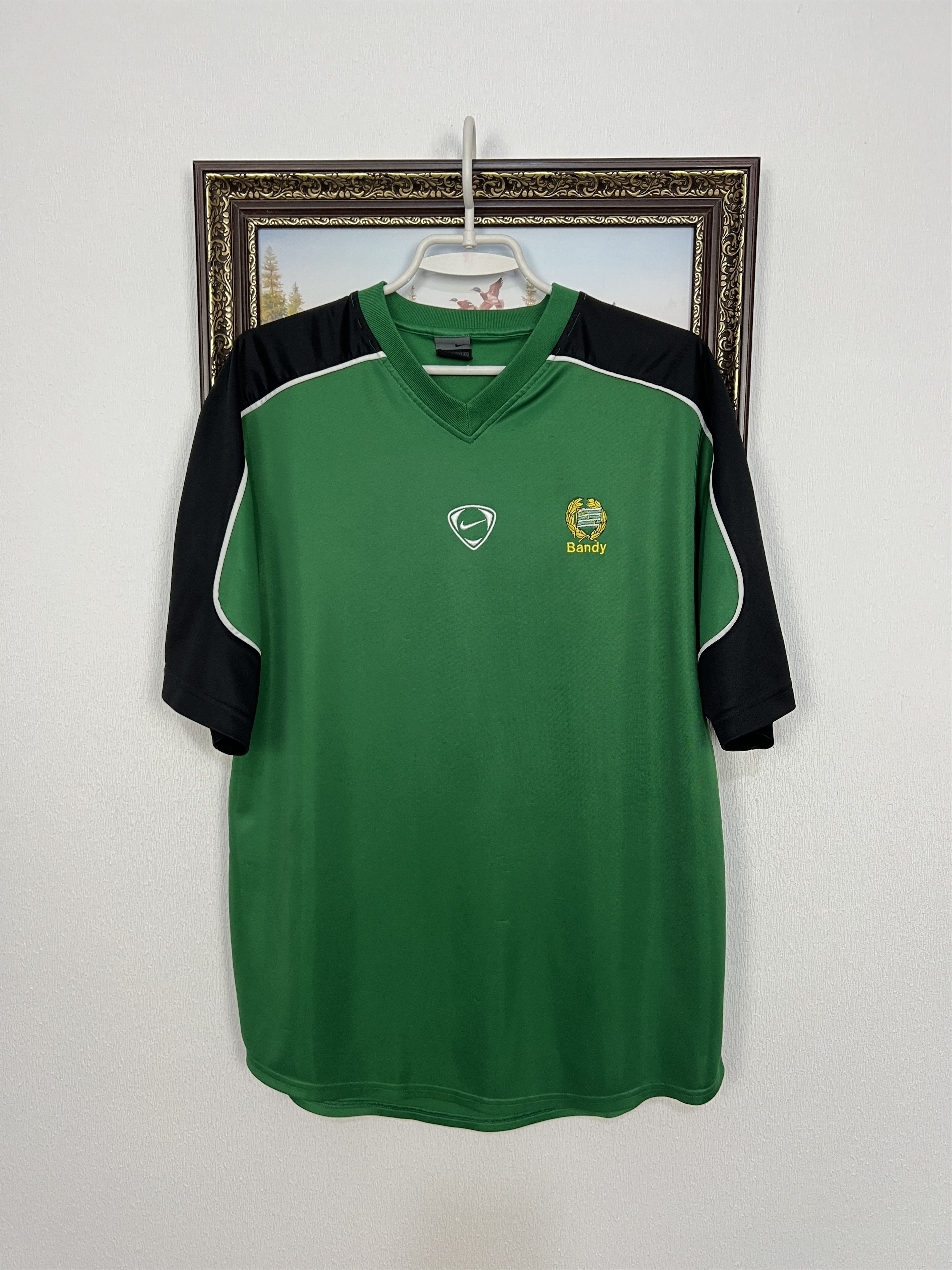 Nike Vintage Nike Hammarby football Train Shirt Soccer Jersey Size US L / EU 52-54 / 3 - 1 Thumbnail