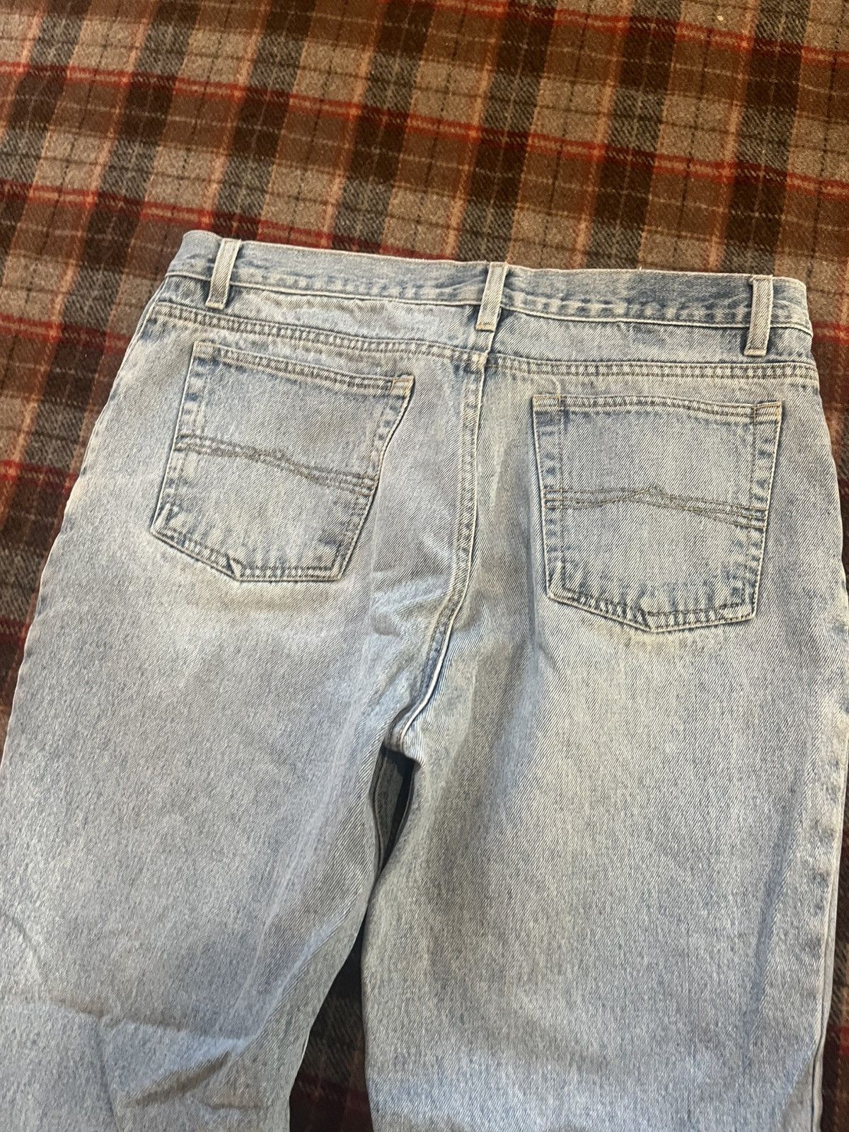 Bugle Boy Vintage Y2K 2000 Light Washed grunge Denim bugle boy 34” Size US 34 / EU 50 - 10 Thumbnail