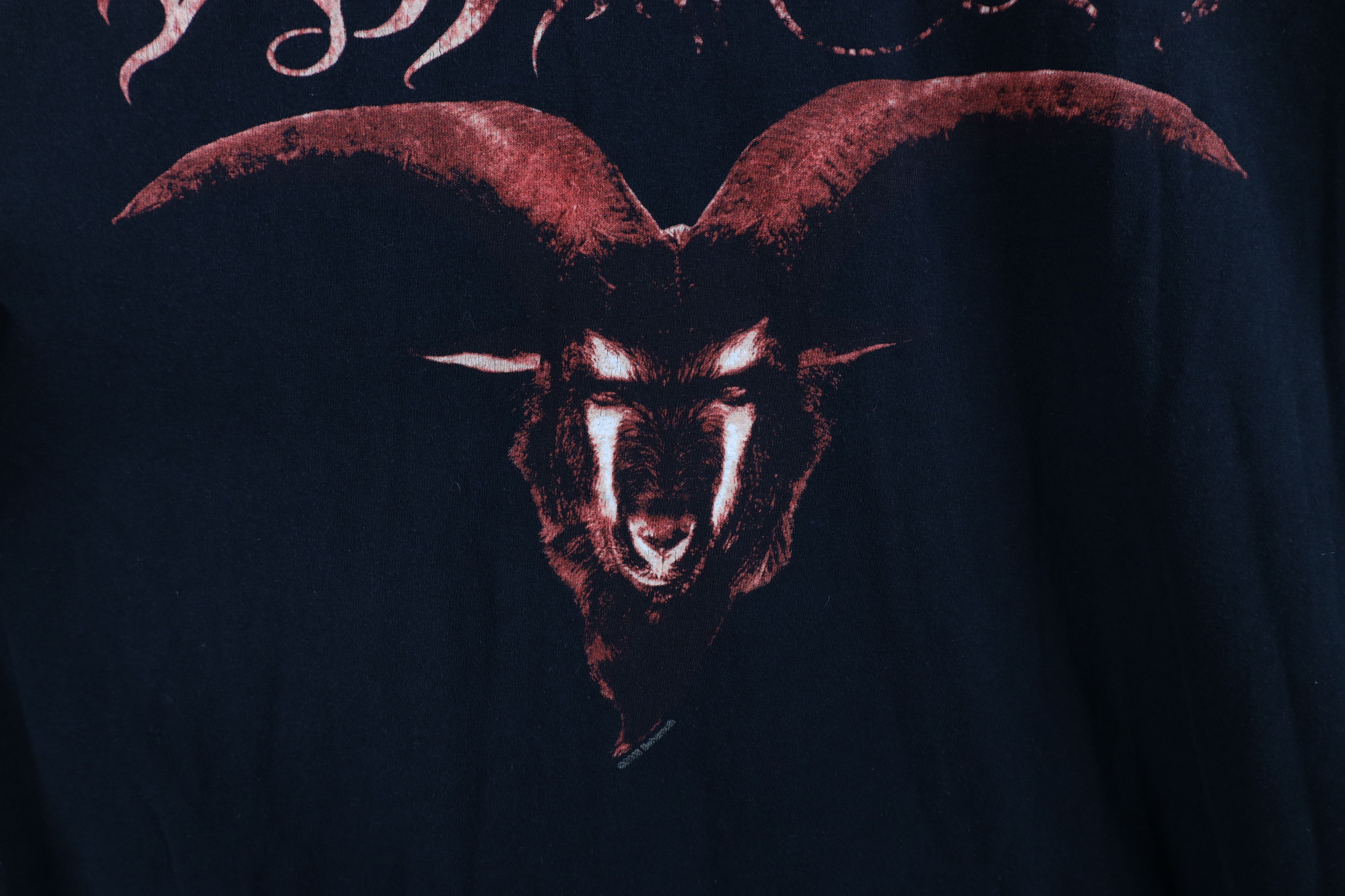 Vintage Vintage Y2K 2008 Death Metal Behemoth Band T-Shirt Black Size US XL / EU 56 / 4 - 6 Thumbnail