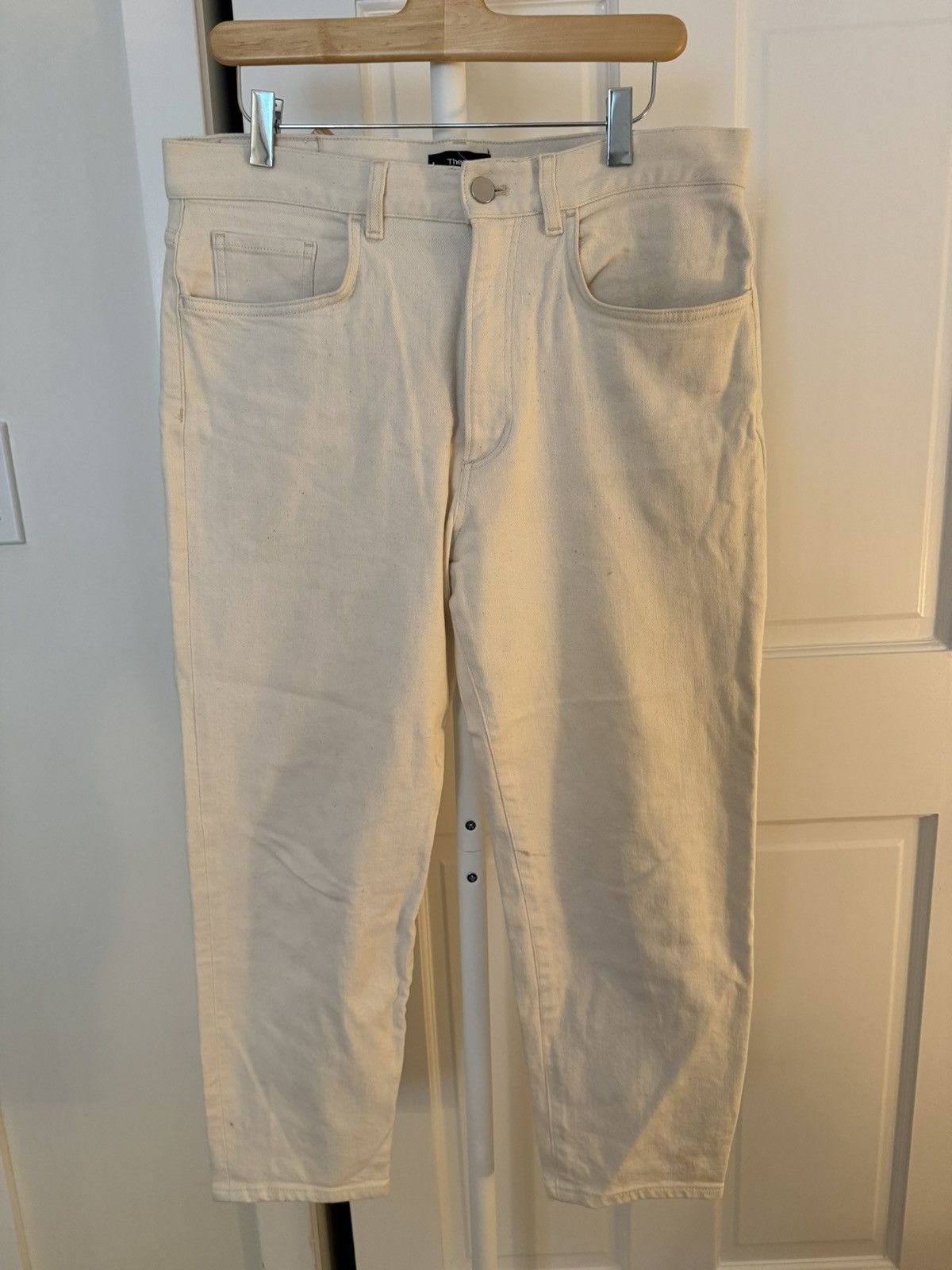 Theory Theory Off-White Jeans Size US 31 - 1 Thumbnail