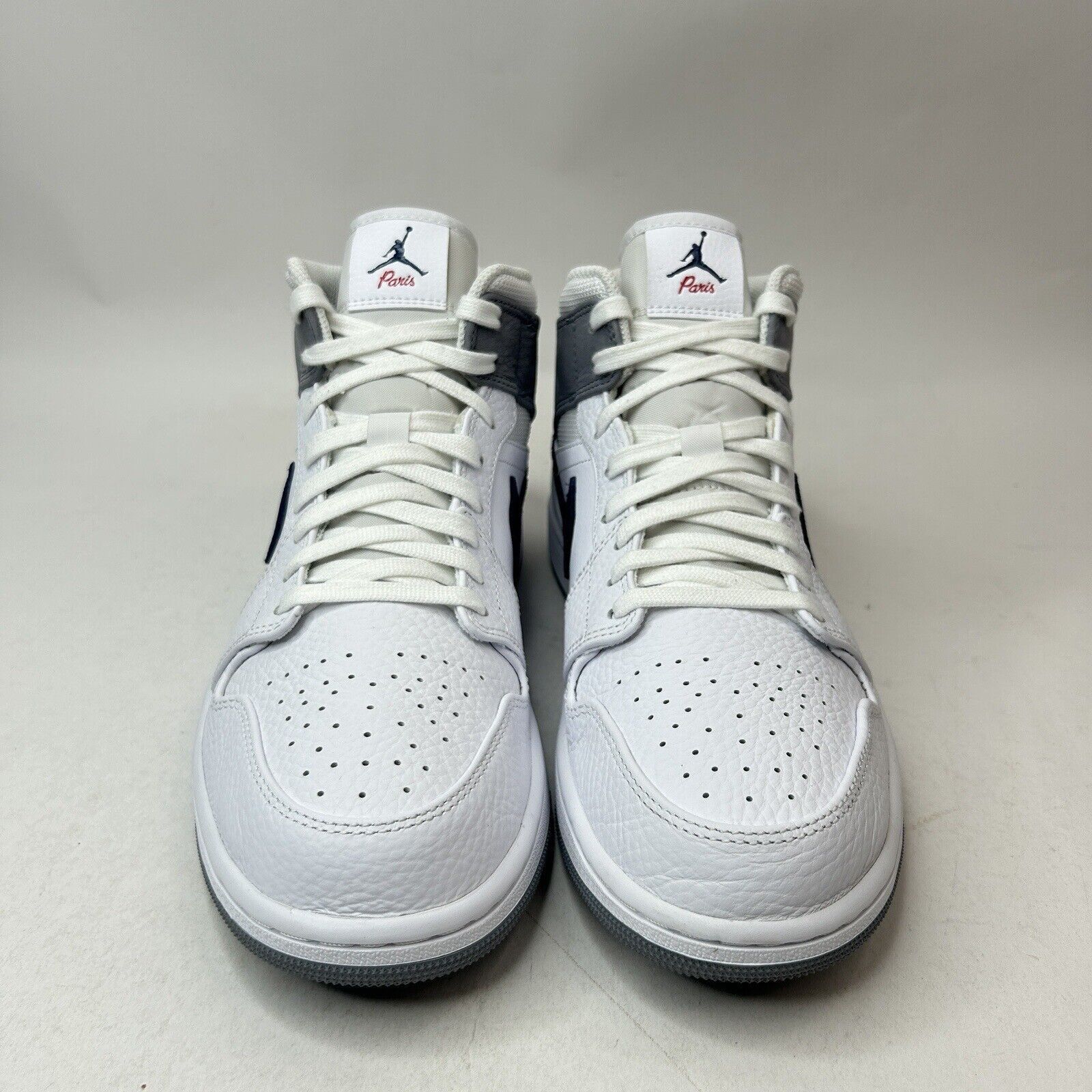Nike Nike Shoes Air Jordan 1 Retro Mid “Paris/White Navy” 2023 Size US 11 / EU 44 - 2 Thumbnail