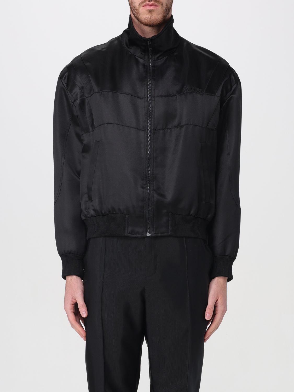 image of Saint Laurent Paris Saint Laurent Blazer Men Black (Size 2XL)