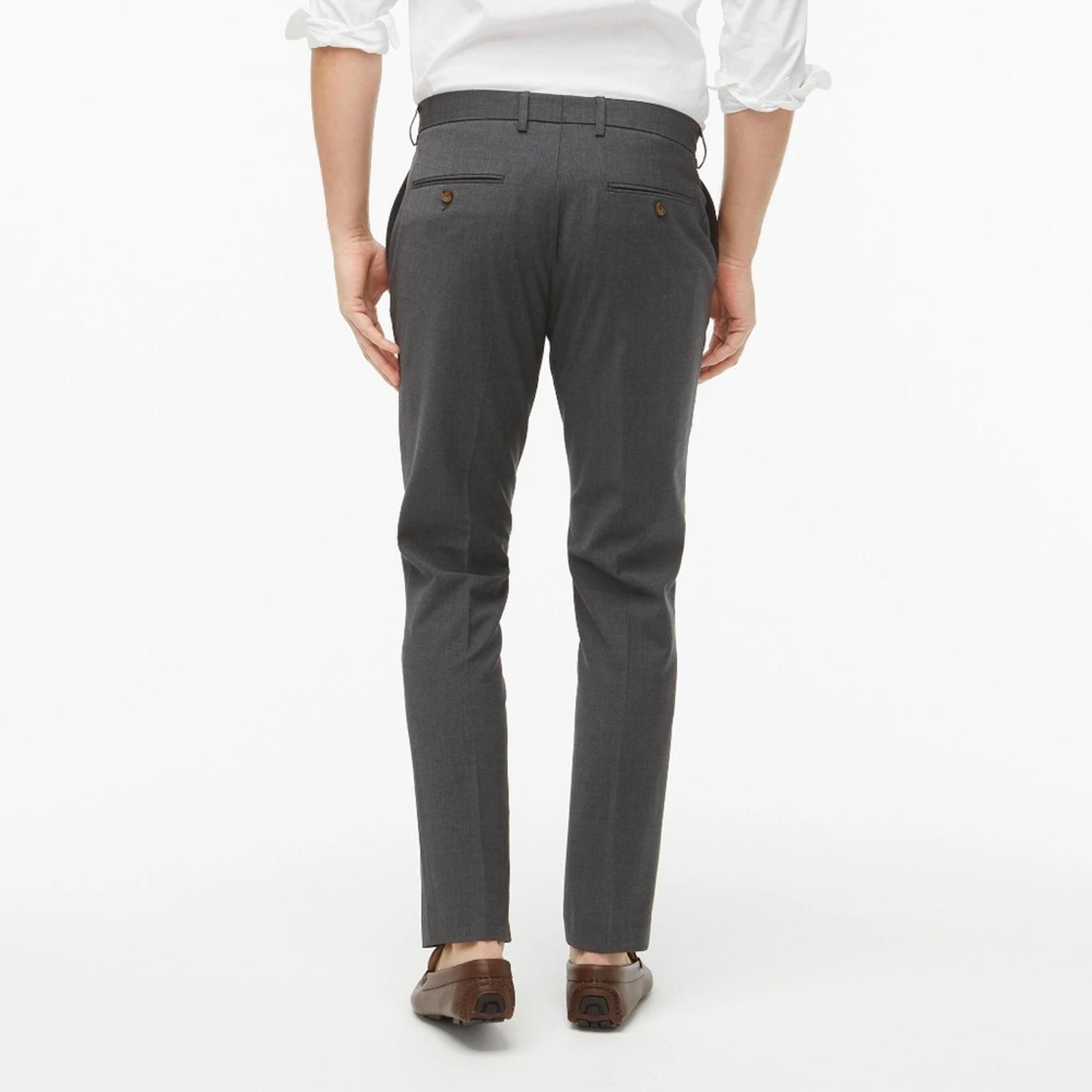 J.Crew J Crew Thompson Plant In Grey Size 36R - 2 Thumbnail