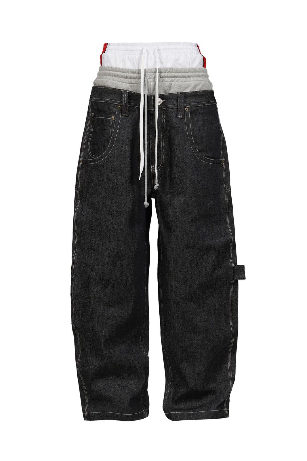 PROJECT G/R Protocol Index 3 LAYERED DENIM PANTS PROJECT GR Size 3 Size US 34 / EU 50 - 2 Thumbnail