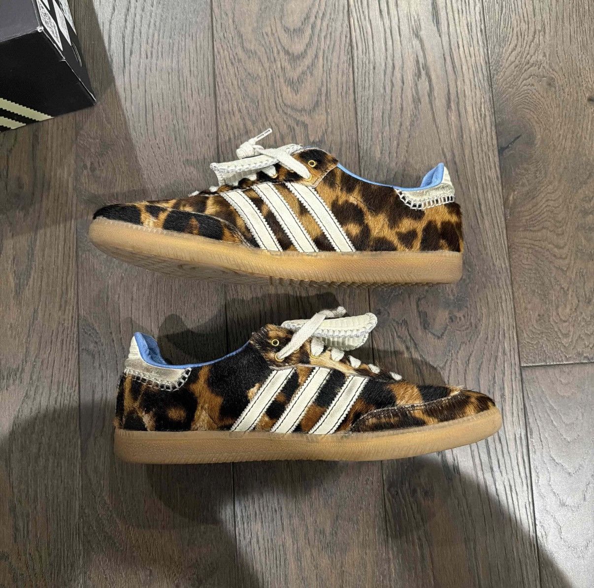 Adidas × Wales Bonner Adidas Wales Bonner Sambas “Leopard” Size 10 Size US 10 / EU 43 - 3 Thumbnail