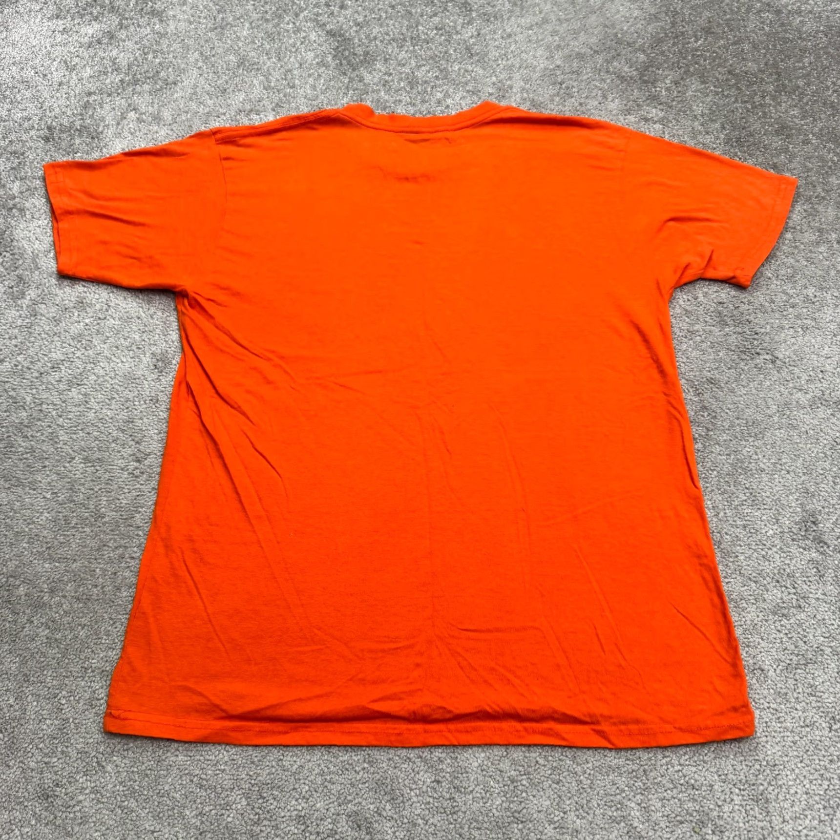 Vintage Ranger RZ Real Tree Eat Sleep Hunt Deer Graphic T-Shirt Mens Large Orange Tee Size US L / EU 52-54 / 3 - 2 Thumbnail