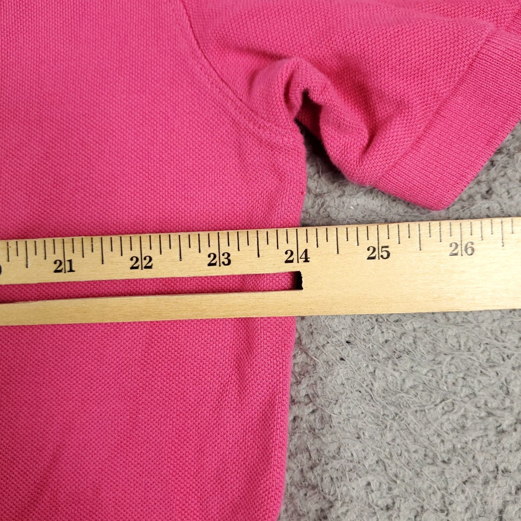 Nautica Nautica Polo Shirt Mens 2XL Pink Solid Short Sleeve Collared Button-Front Casual Adult Polo Mens Pink 2XL Size US XXL / EU 58 / 5 - 6 Thumbnail