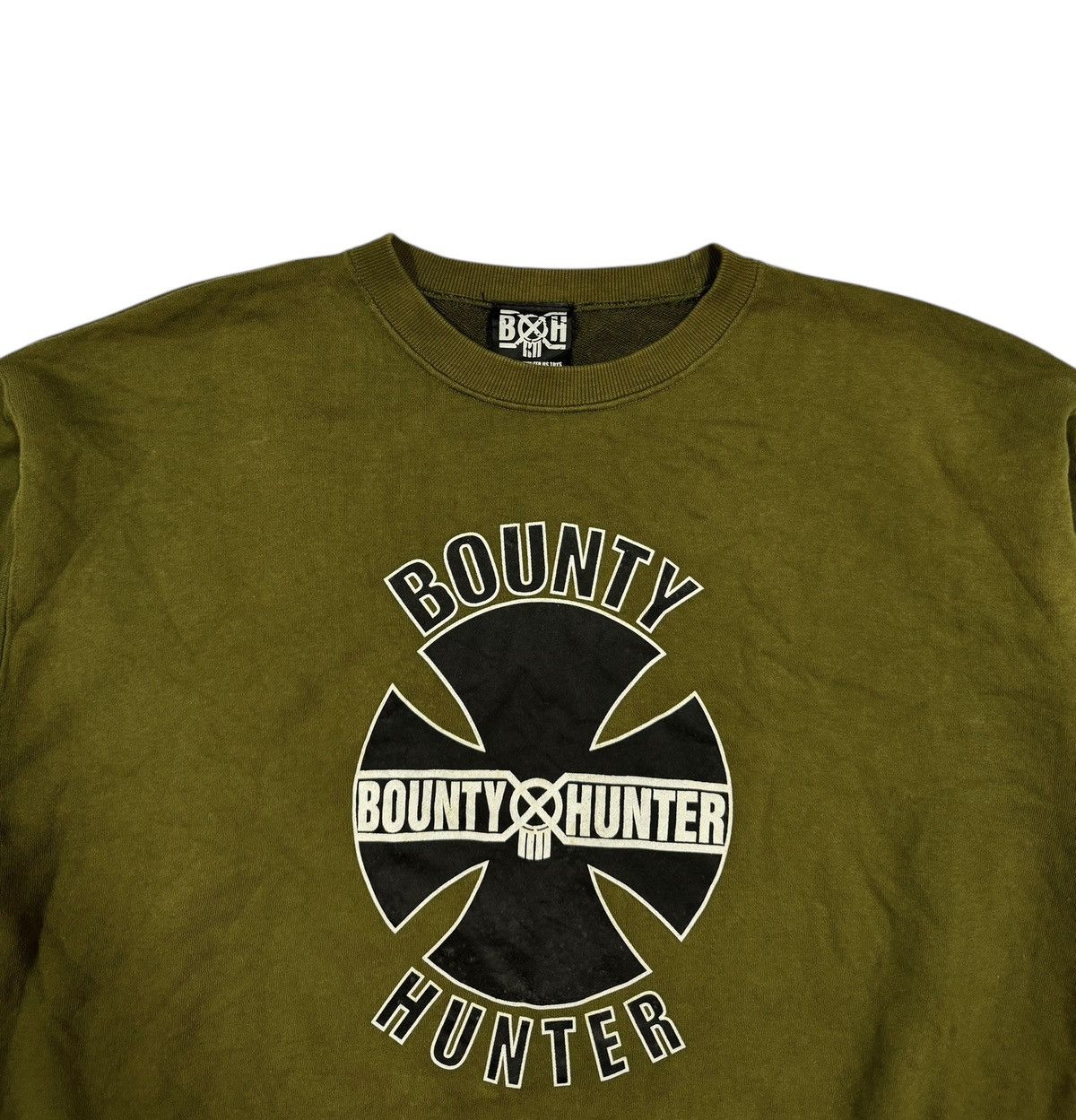 Bounty Hunter × Vintage Vtg🔥Bounty Hunter Og Logo Pullover Sweatshirt Size US L / EU 52-54 / 3 - 3 Thumbnail