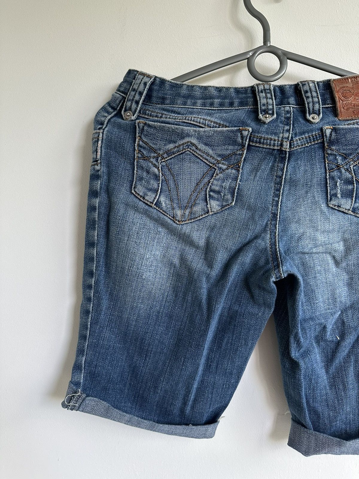 Dolce & Gabbana 90s Dolce & Gabbana Denim Jeans Shorts Blue Women's Size 24 Size 24" / US 00 / IT 34 - 6 Thumbnail