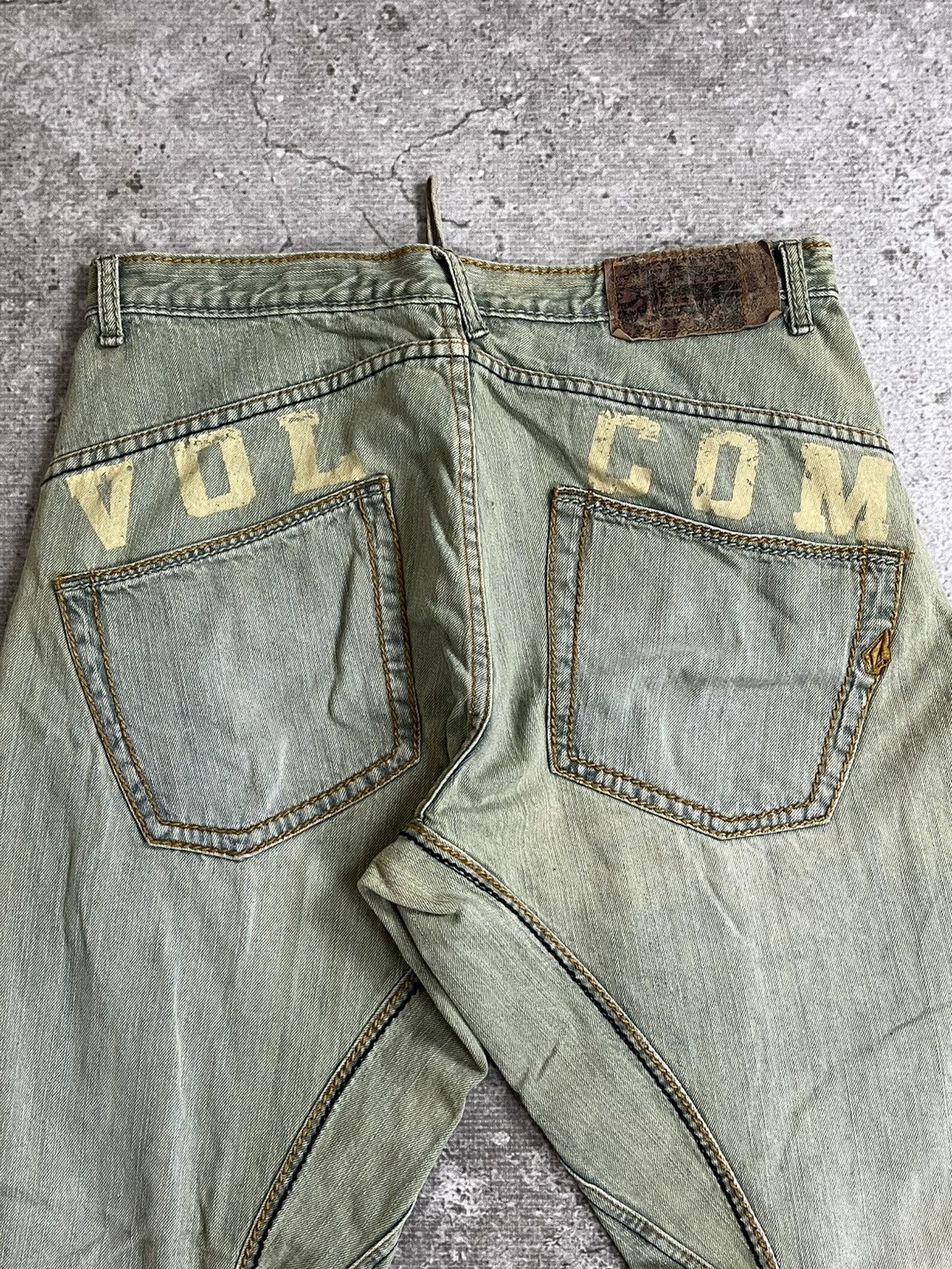 Volcom Vintage Volcom Spellout Baggy Jeans Size US 36 / EU 52 - 3 Thumbnail