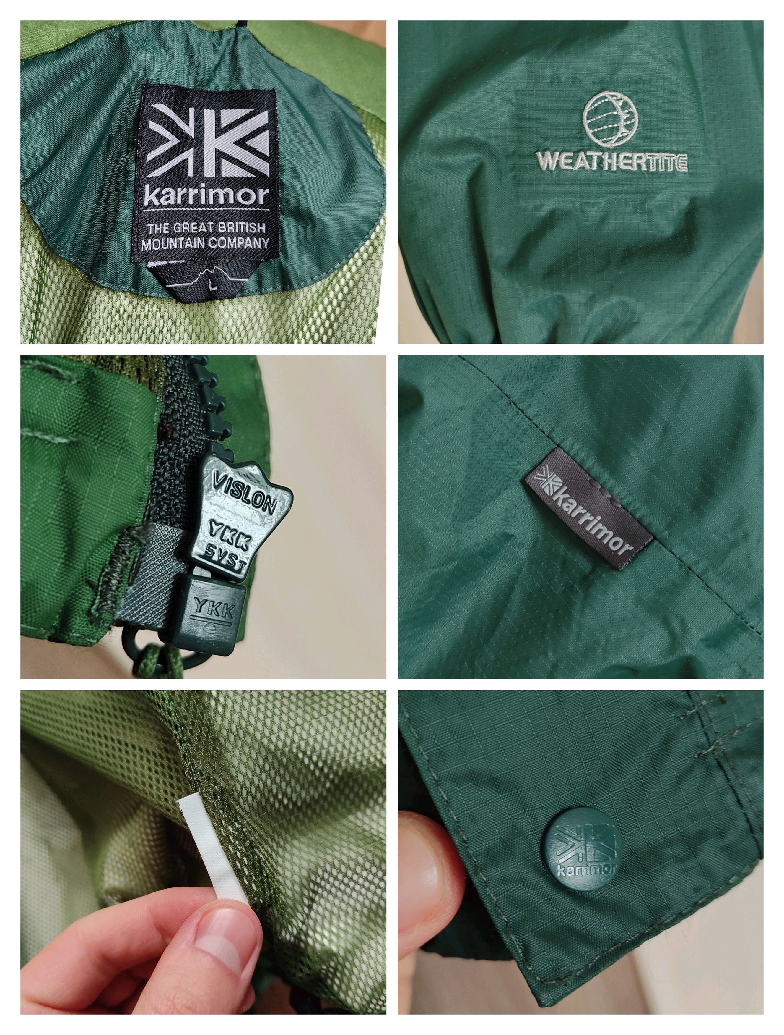 Karrimor Karrimor windbreaker jacket L-XL travel outdoor jacket Size US L / EU 52-54 / 3 - 9 Thumbnail