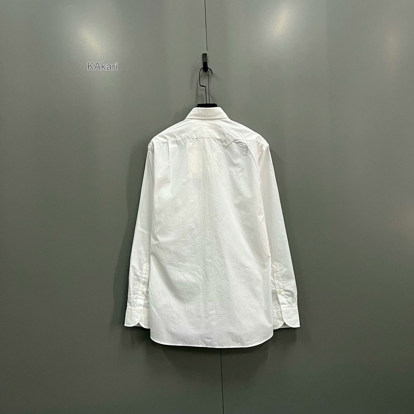 Burberry Burberry White Patch Pocket Shirt Size US M / EU 48-50 / 2 - 2 Thumbnail