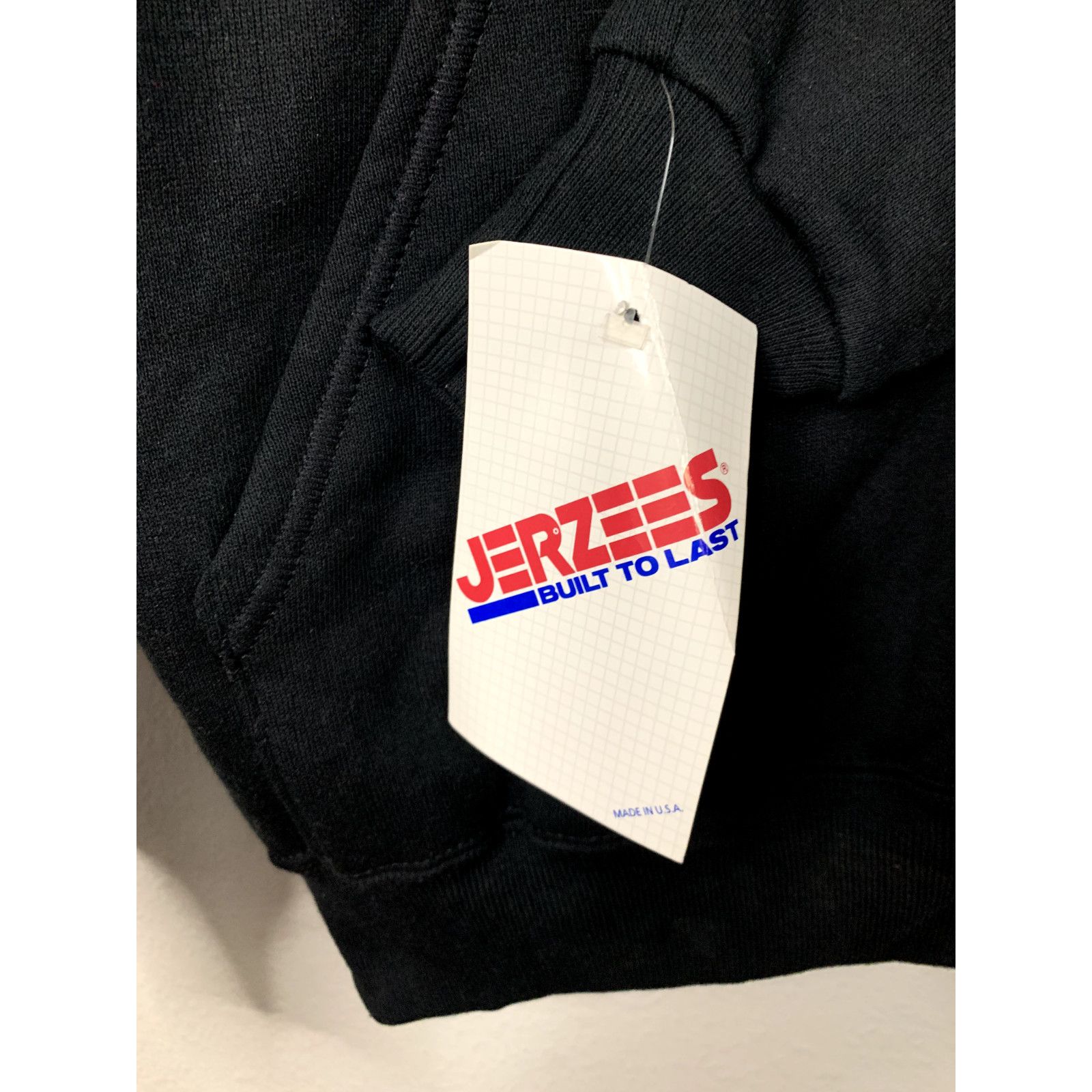 Jerzees New 90s Vintage Small Black Montana Quarter Button Up Hoodie Size US S / EU 44-46 / 1 - 7 Thumbnail