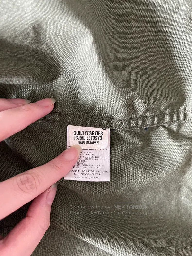 Wacko Maria Wacko Maria Army green shirt jacket jacket Size US M / EU 48-50 / 2 - 4 Thumbnail