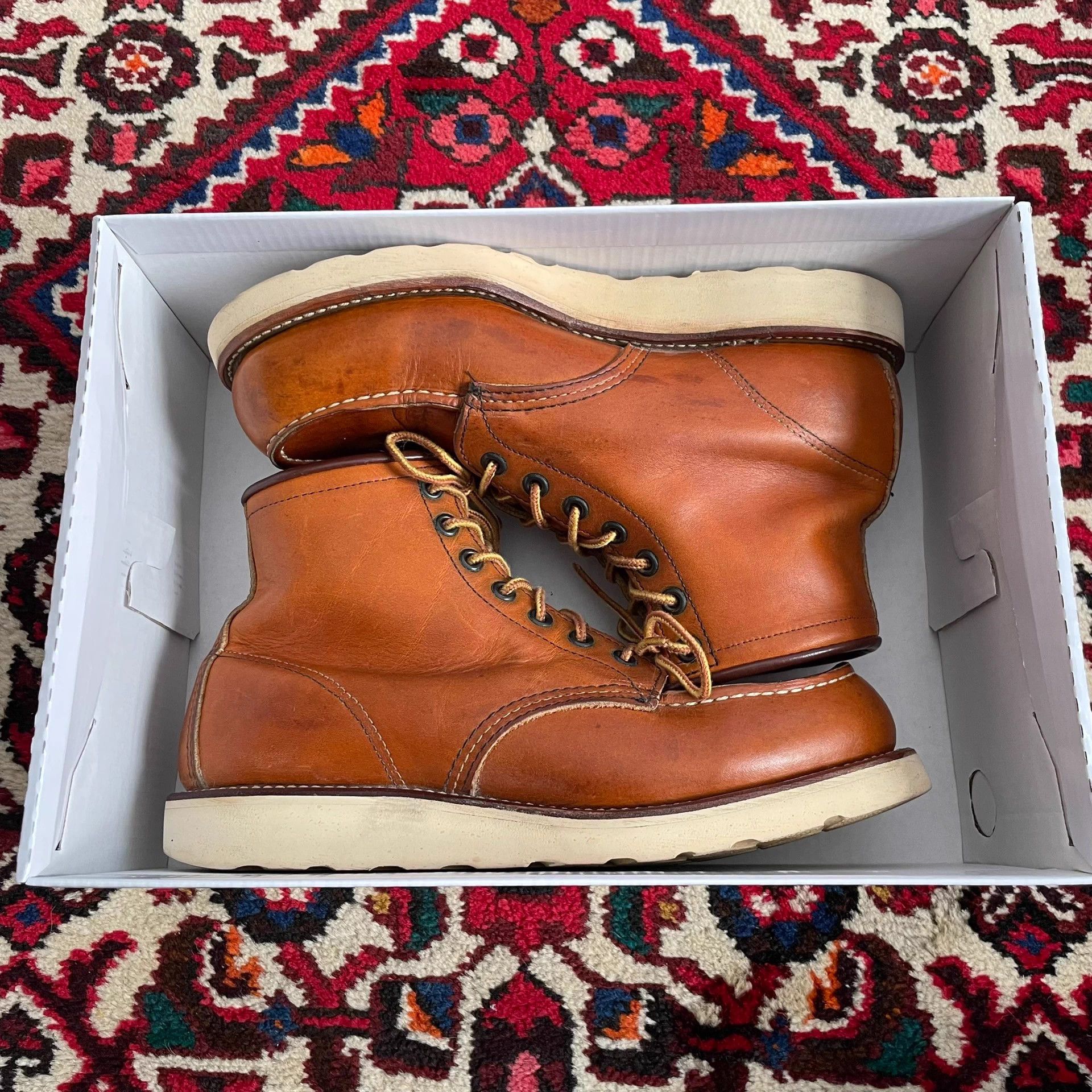 Red Wing Red Wing 875 Vintage Feather Tag 7.5E vs Viberg Whites Wesco Joe Maccoy Size US 7.5 / EU 40-41 - 6 Thumbnail