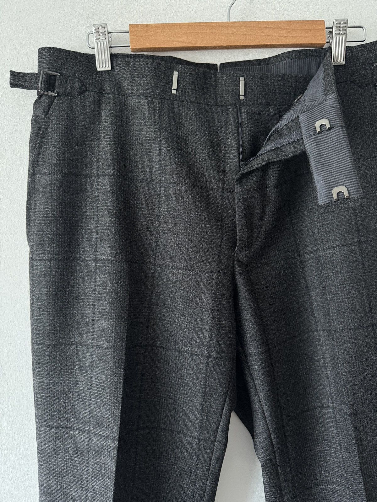 Tom Ford 🔥🔥 Tom Ford Check Wool Trousers Size US 36 / EU 52 - 4 Thumbnail