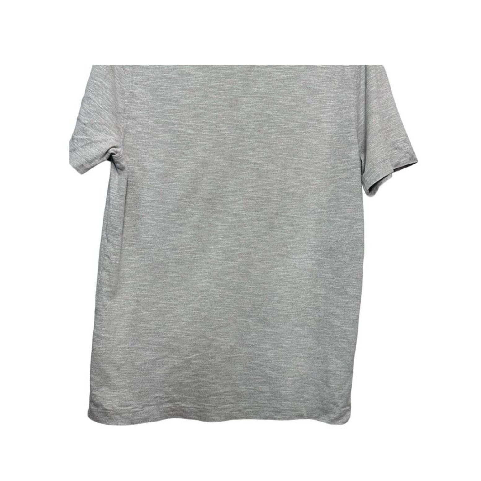 1901 1901 Henley T-Shirt Short Sleeve 100% Cotton Gray Men's S Size US S / EU 44-46 / 1 - 6 Thumbnail