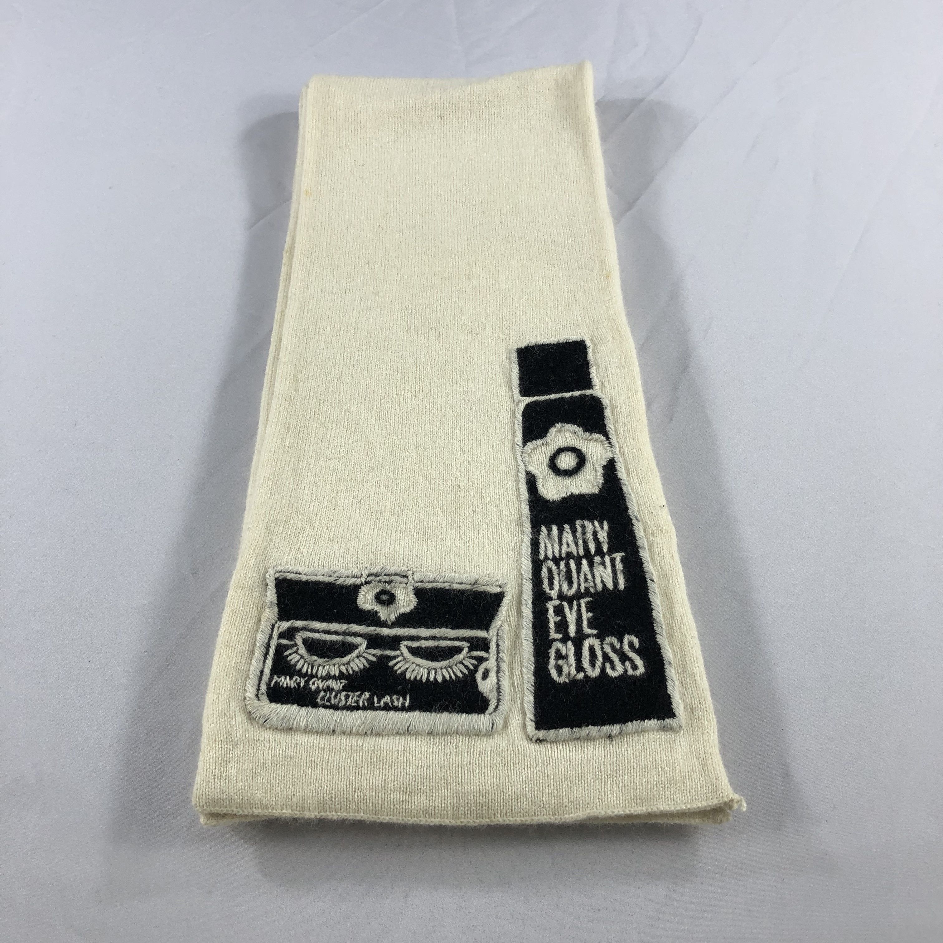 Vintage Mary Quant London Scarf Muffler Wool V921 Size ONE SIZE - 2 Thumbnail