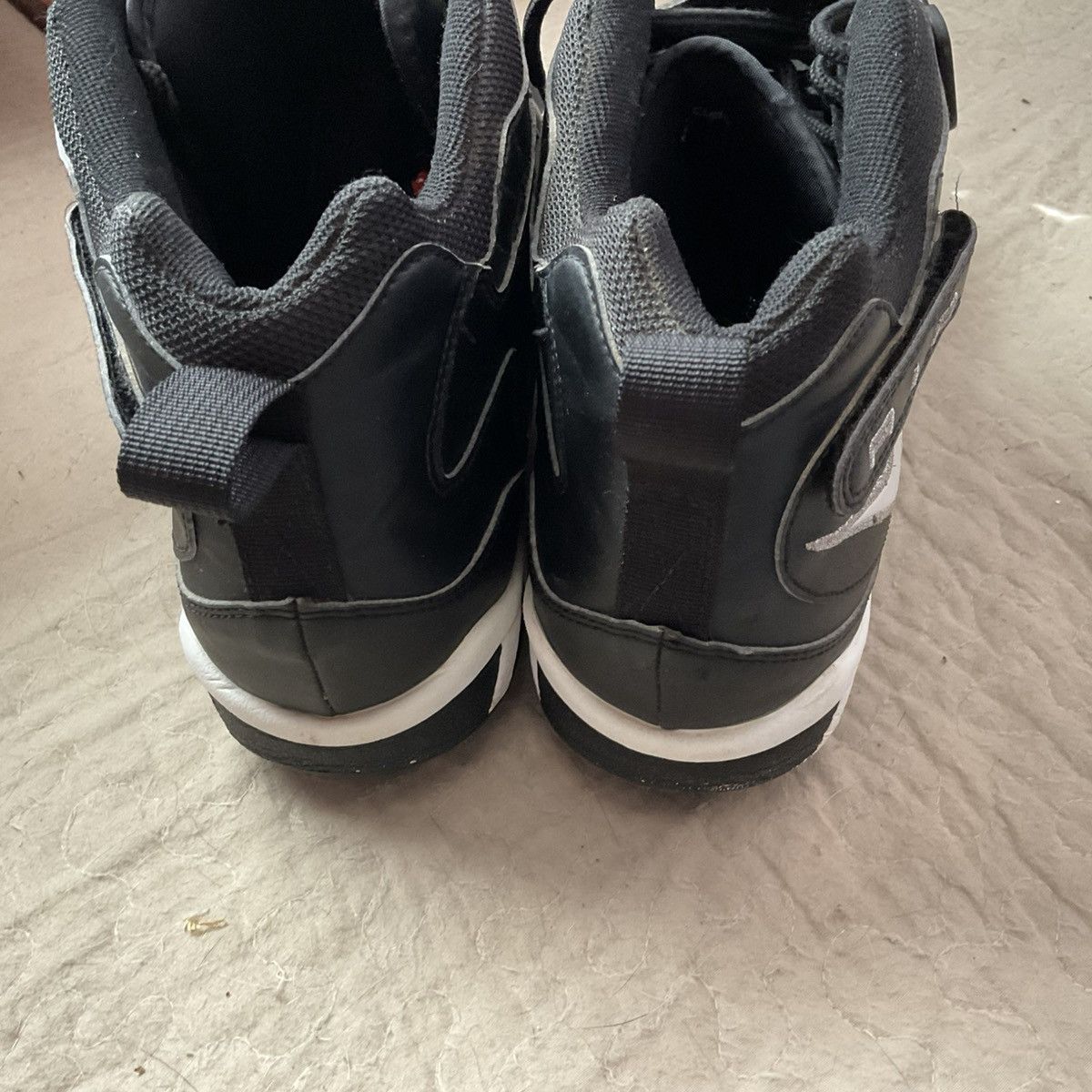 Nike 1997 Nike Air Metal Max Turf Black Silver 115081-011 Size 15 Size US 15 / EU 48 - 5 Thumbnail