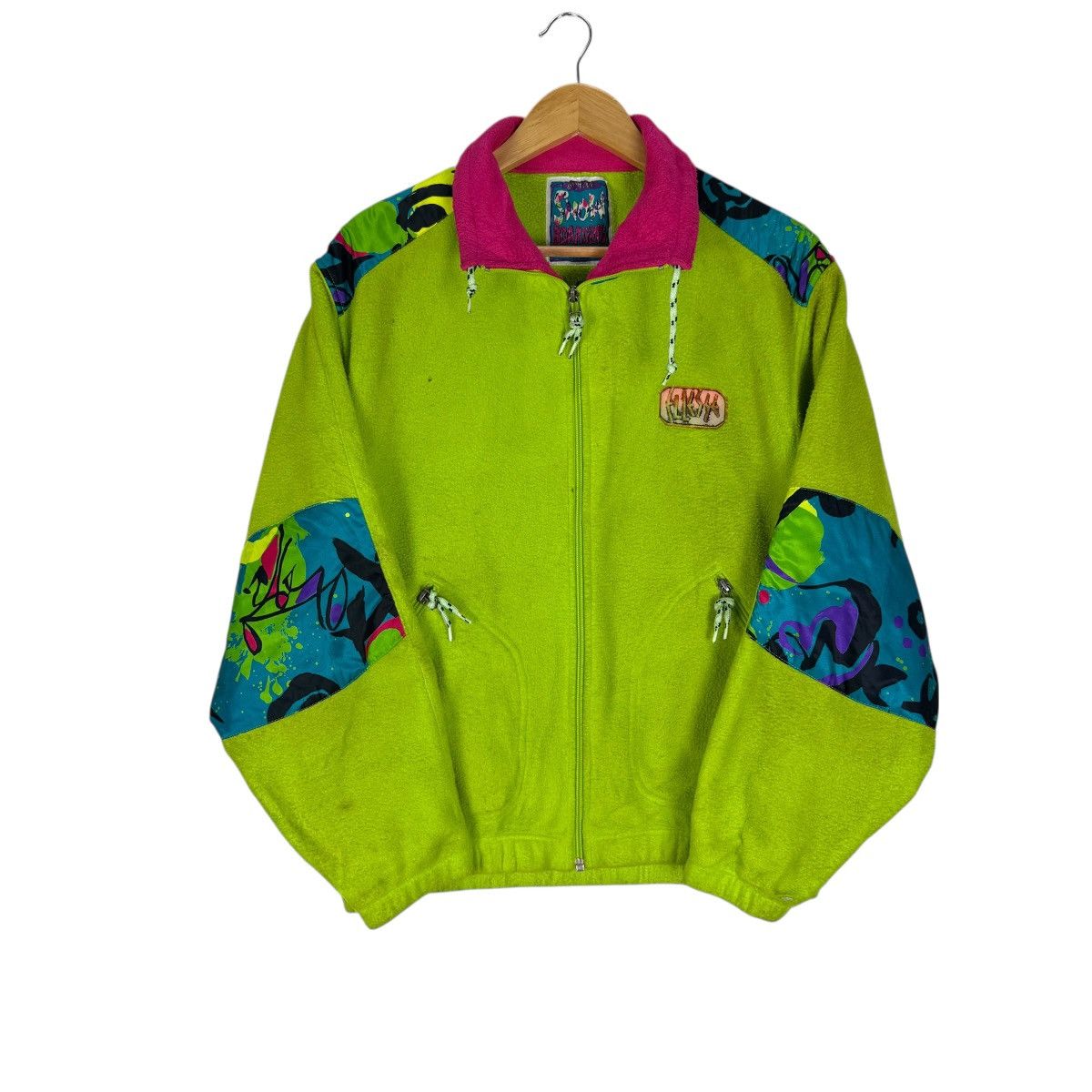 Ellesse ☀️ELLESSE FLEECE HIJAU PUCUK PISANG SNOWBOARD JACKET Size US L / EU 52-54 / 3 - 1 Thumbnail
