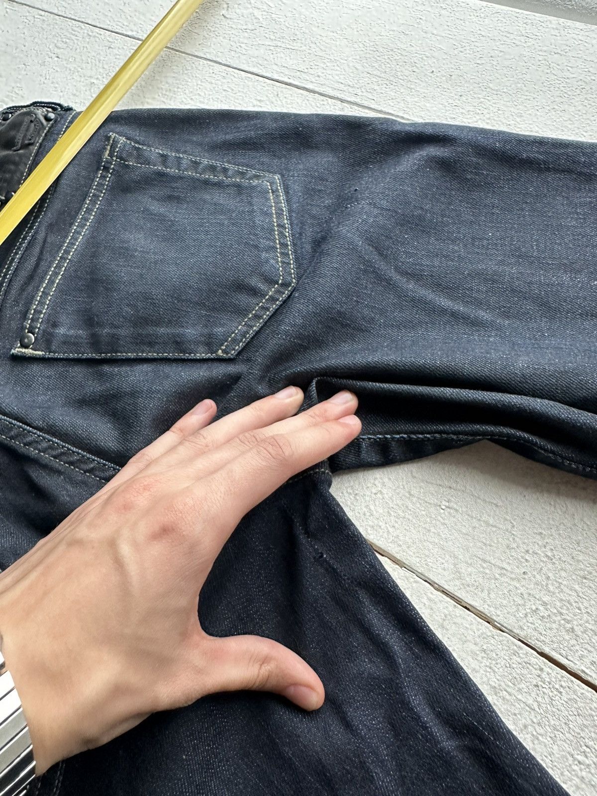 Diesel 🚨 DIESEL IFSIXWASNINE JEANS DENIM RARE Y2K FIT GOTHIC PUNK Size 32" / US 10 / IT 46 - 14 Thumbnail