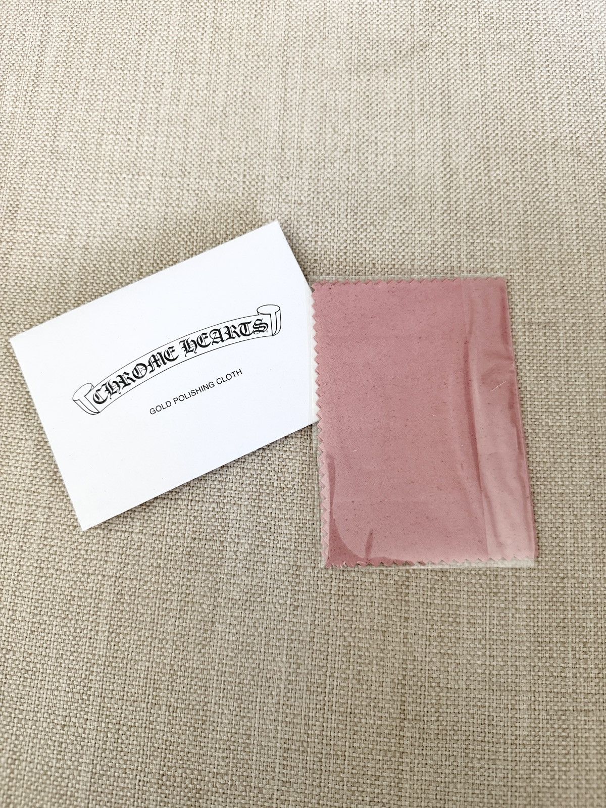 Chrome Hearts Gold Polishing Cloth (Brand New)