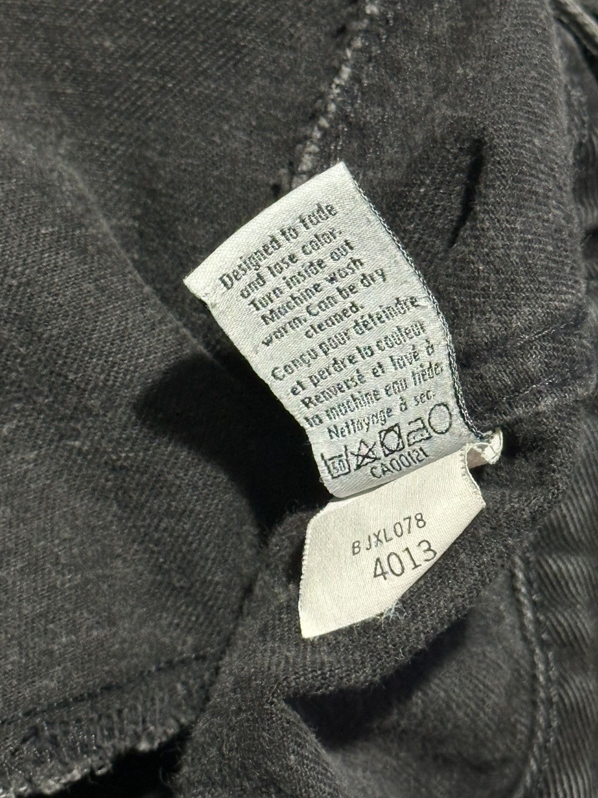 Calvin Klein Vintage Calvin Klein, jeans black denim trucker jacket Size US S / EU 44-46 / 1 - 8 Thumbnail
