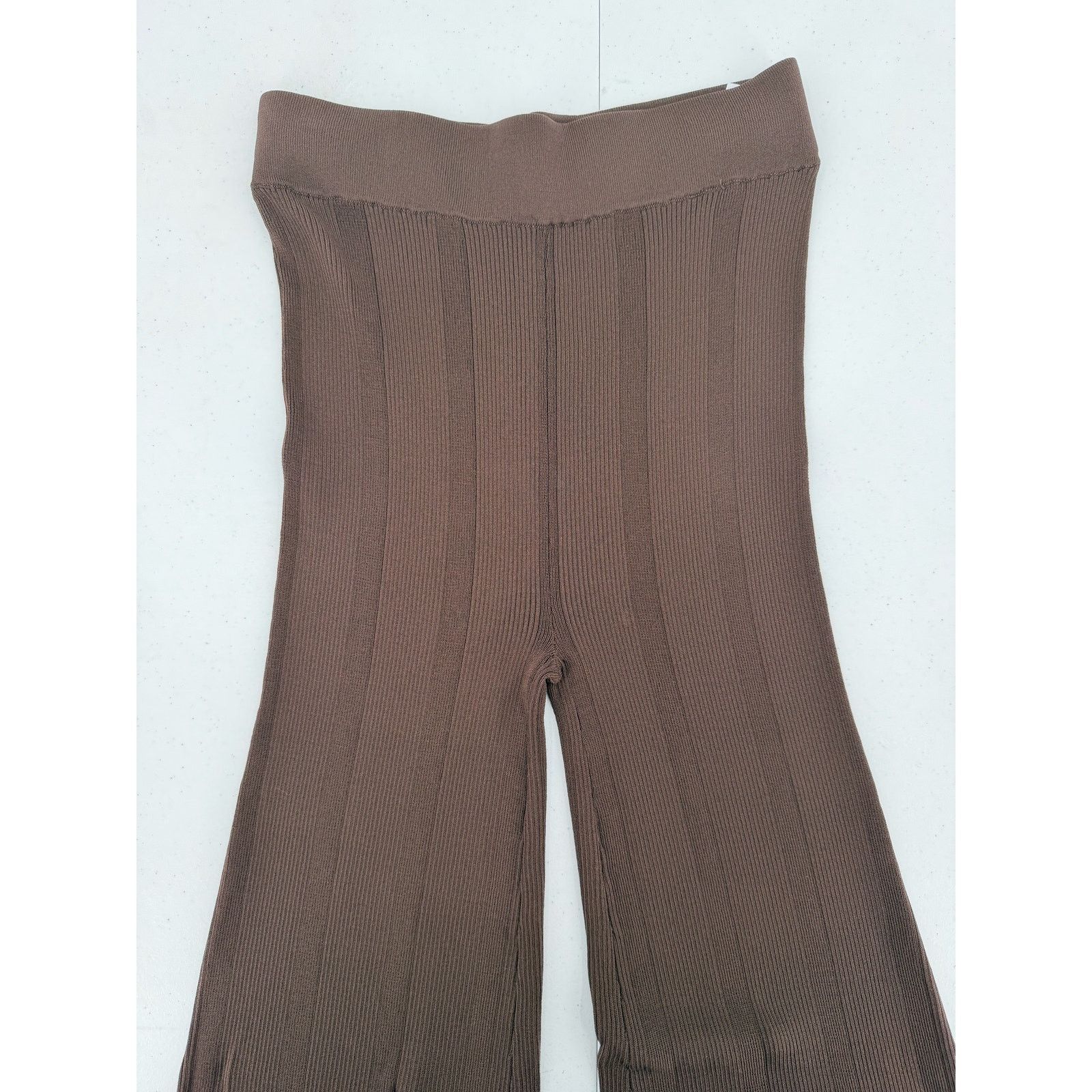REMAIN Birger Christensen NWT REMAIN Birger Christensen Solaima Brown Flare Pants Size 28" / US 6 / IT 42 - 5 Thumbnail
