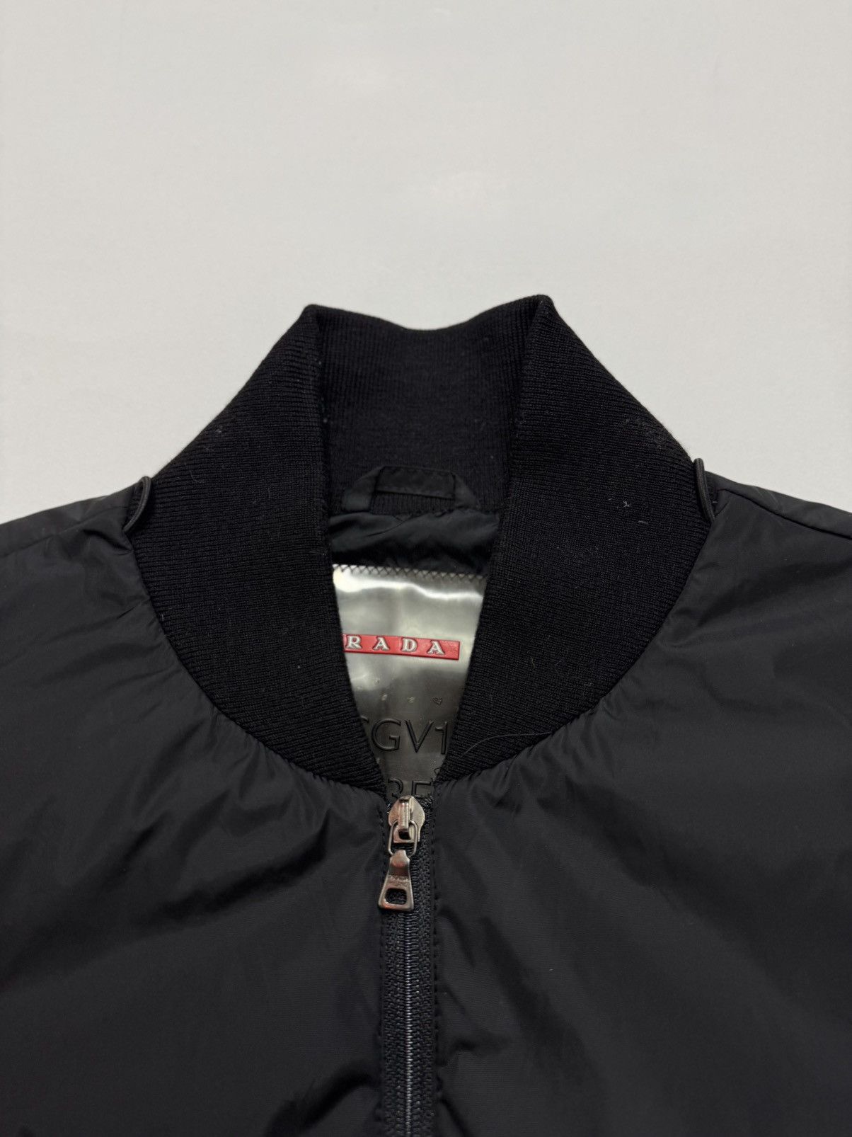 Prada Prada Black Nylon Down Padded light Jacket Size US L / EU 52-54 / 3 - 11 Thumbnail