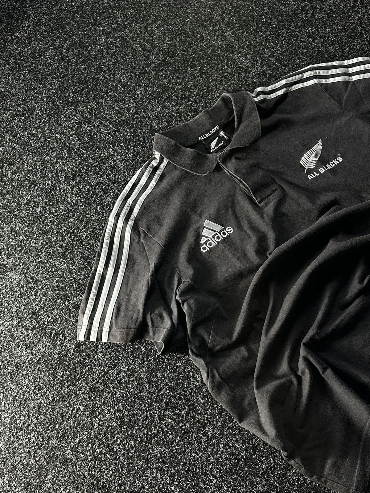 Adidas × Canterbury of New Zealand 00s VINTAGE ADIDAS ALL BLACKS RUGBY NEW ZEALAND SIZE XL-XXL Size US XL / EU 56 / 4 - 2 Thumbnail