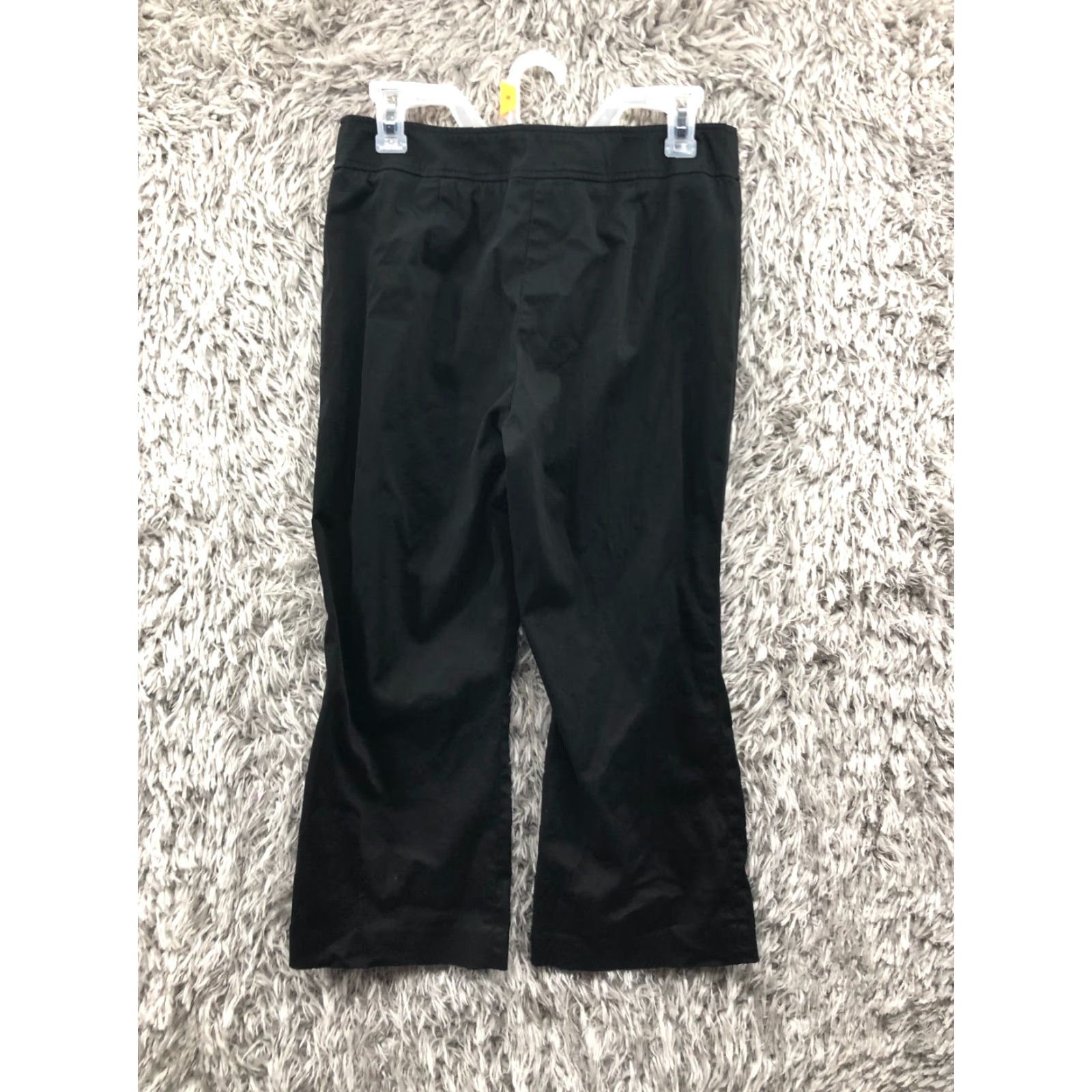 Jones New York Jones New York Wide Leg Capri Pants 8P Petite Womens Black Capris Pants Wool? Polyester? Size 30" / US 8 / IT 44 - 5 Thumbnail