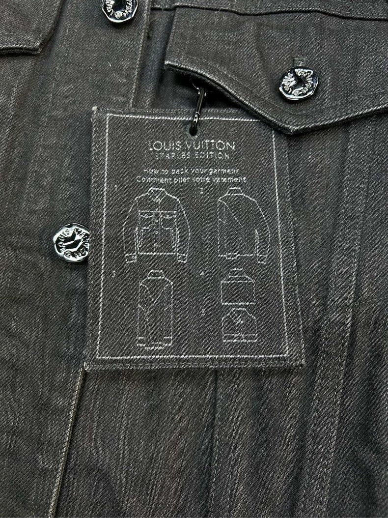 Louis Vuitton Louis Vuitton Black Tag DNA Denim Jacket 2503-Nextarrow Size US S / EU 44-46 / 1 - 3 Thumbnail
