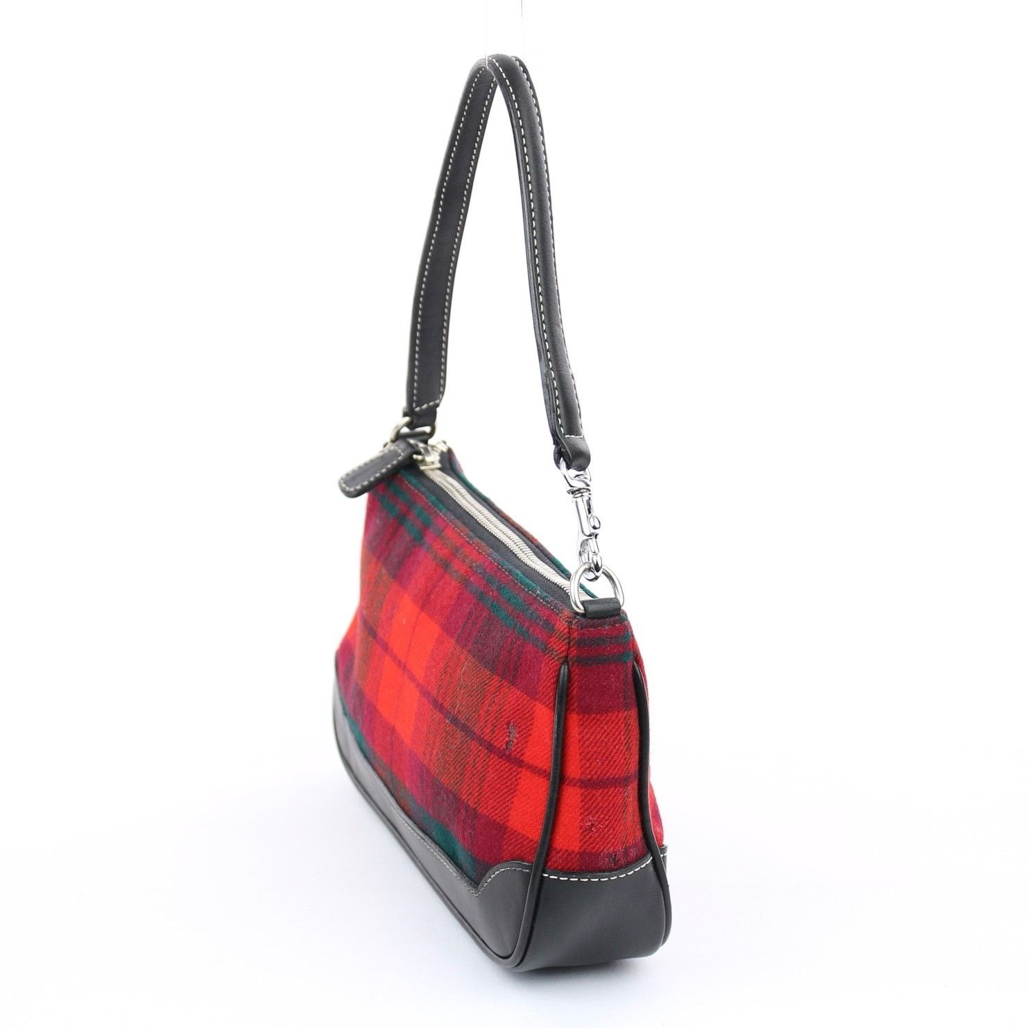 Coach Coach Vintage Y2K Plaid Wool Demi Bag Size ONE SIZE - 3 Thumbnail