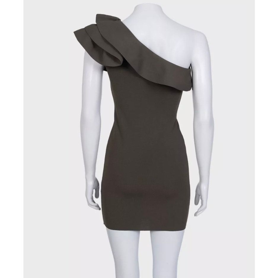 Valentino Valentino Green Elegant Ruffle Accent Dress Sz.S Size S / US 4 / IT 40 - 3 Thumbnail