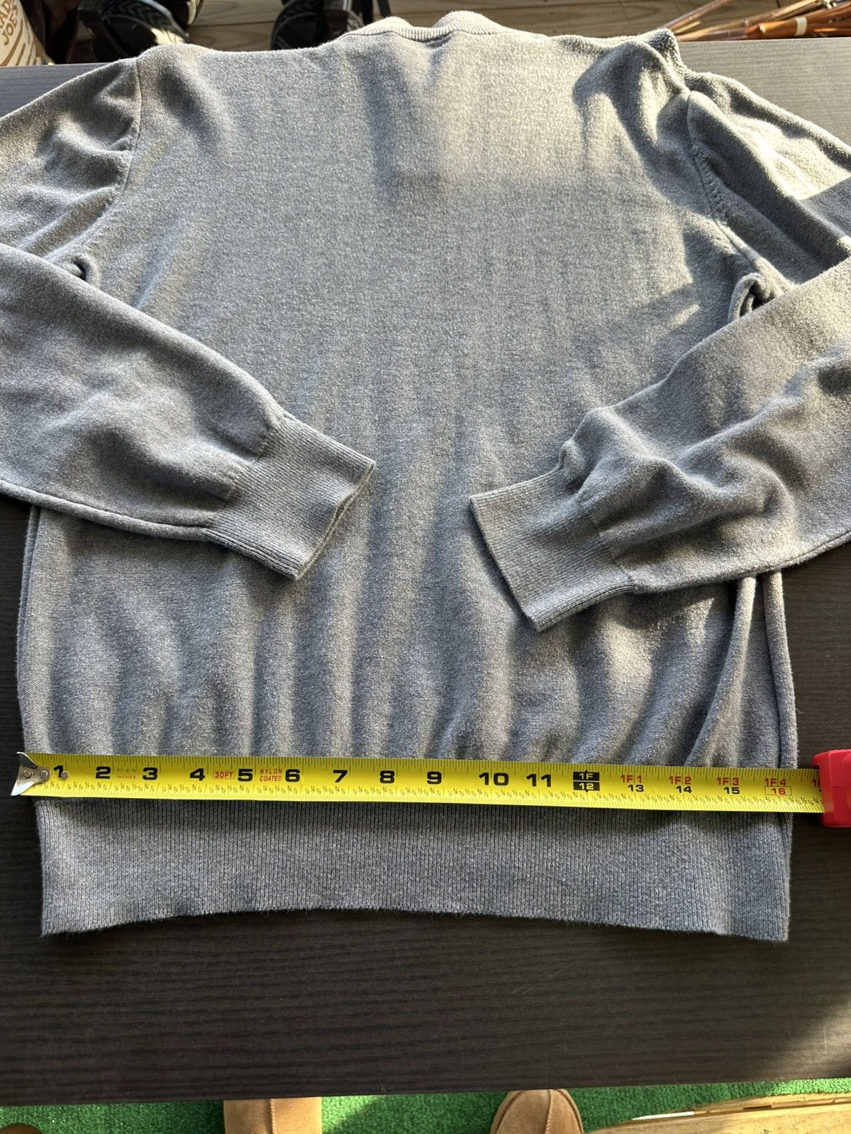 Armani Exchange Armani Exchange Quarter Zip Grey Pullover Sweater Size M Size US M / EU 48-50 / 2 - 6 Thumbnail