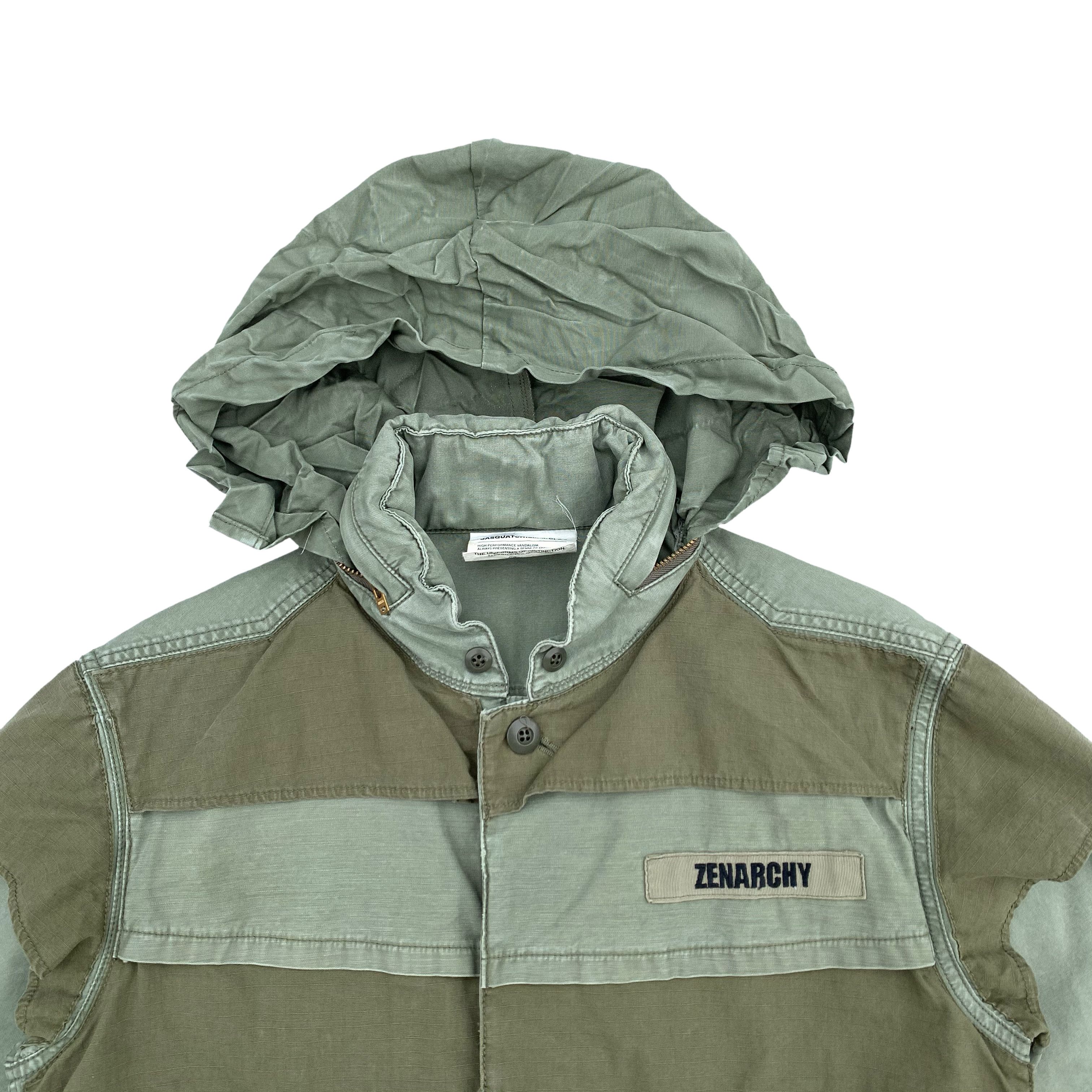 Sasquatchfabrix 2011 "Zenarchy" Army Jacket Size US M / EU 48-50 / 2 - 3 Thumbnail