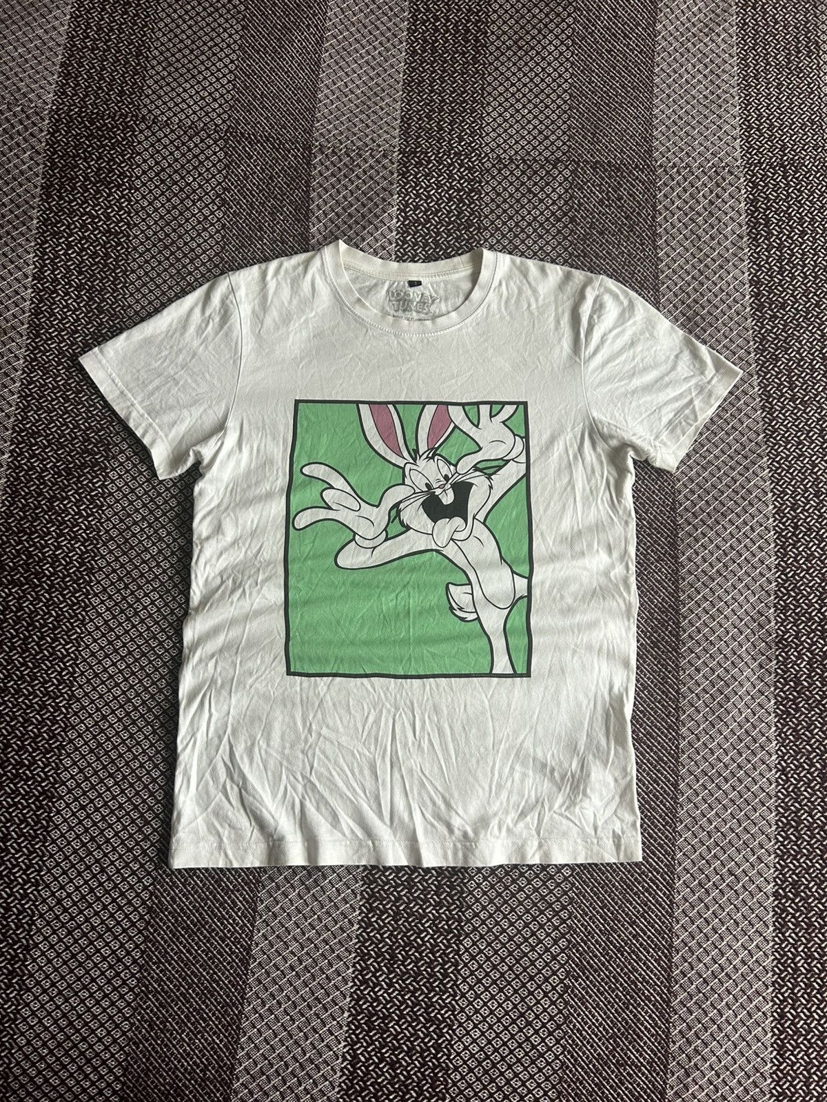 Vintage Looney Tunes Streetwear T-Shirt 2023 Years Big Graphic Print Size US S / EU 44-46 / 1 - 1 Thumbnail