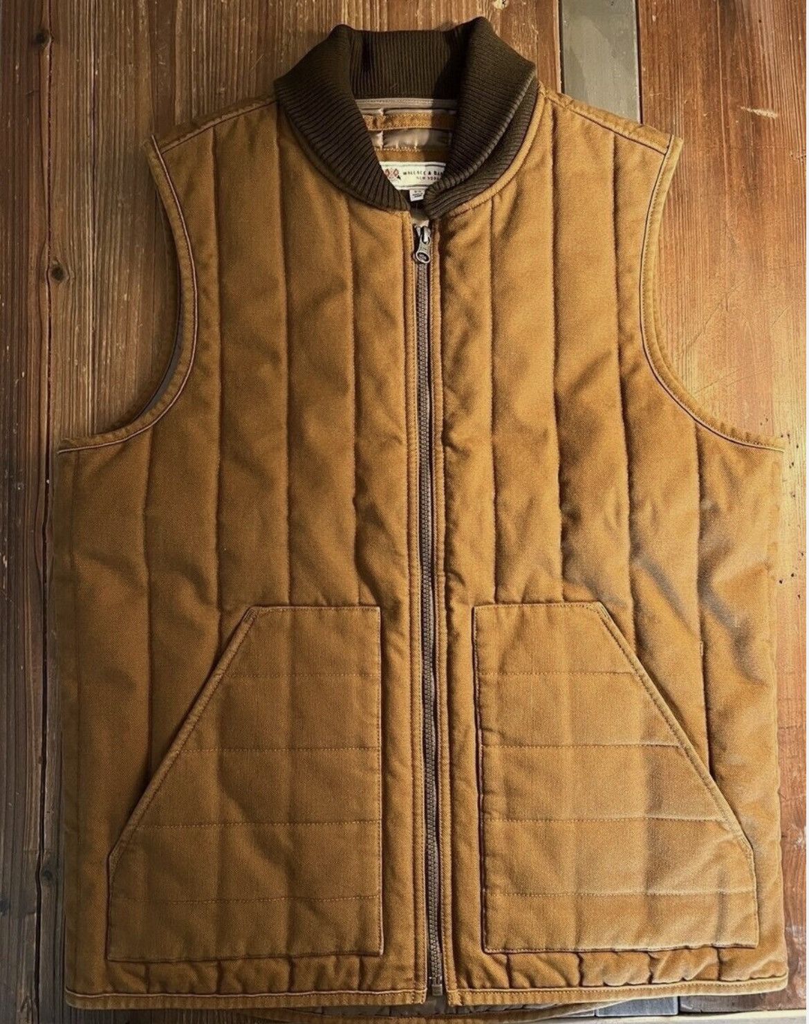 J.Crew Wallace Barnes x Jcrew Canvas work primaloft puffer vest Size US S / EU 44-46 / 1 - 3 Thumbnail