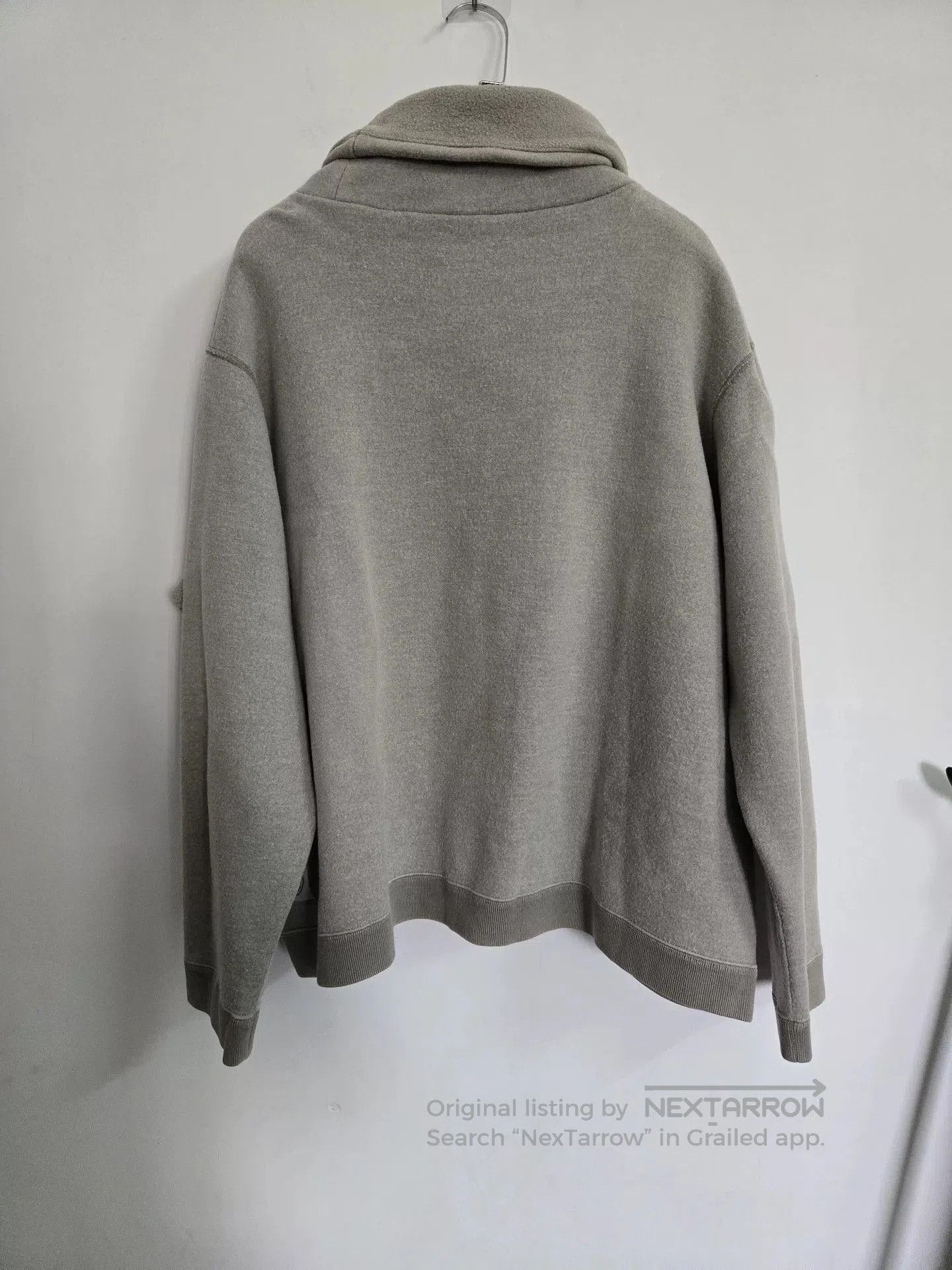 Porter Classic Gray Wool Turtleneck Sweatshirt. Size US XL / EU 56 / 4 - 2 Thumbnail