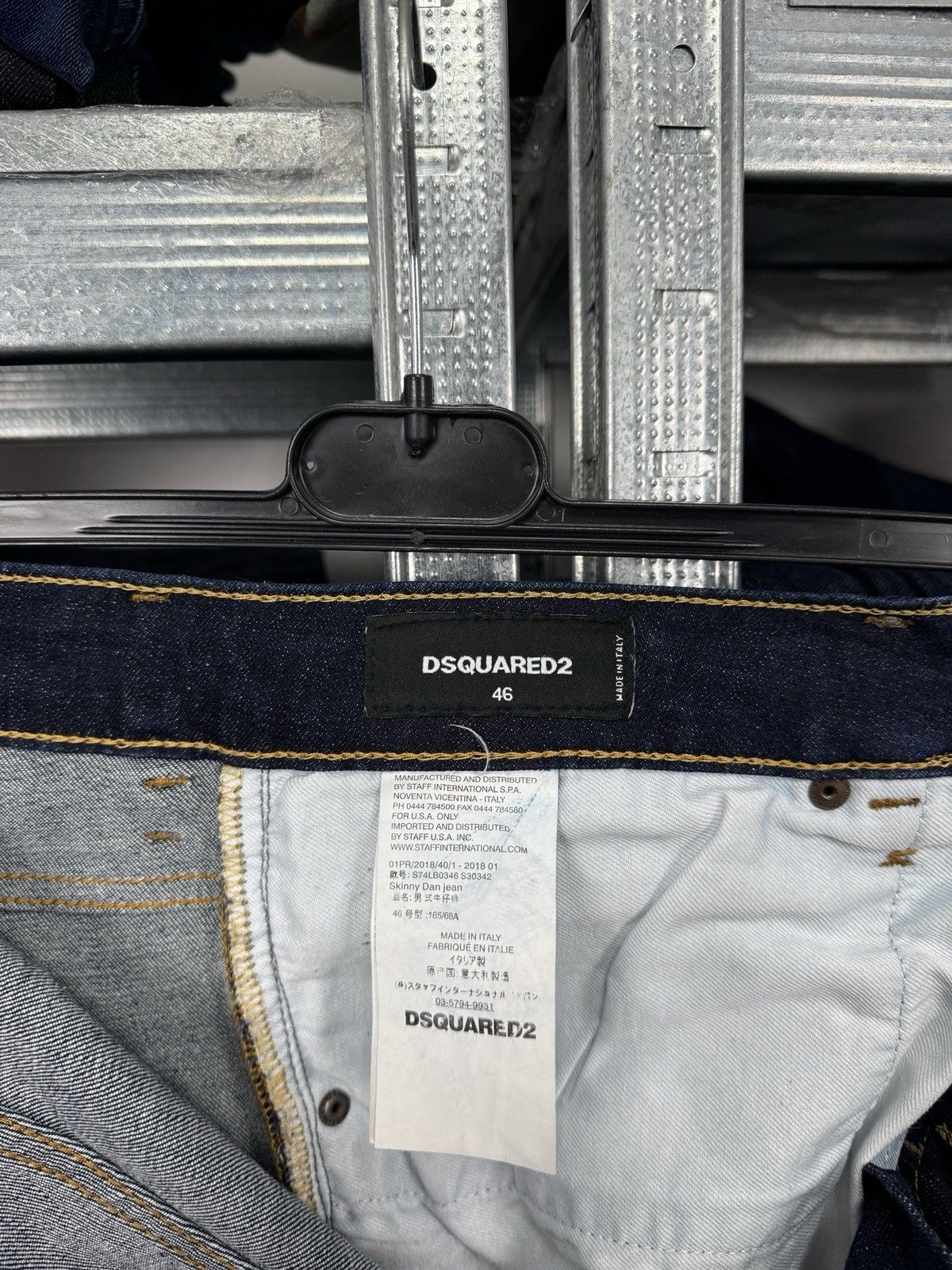 Dsquared2 Dsquared2 Skinny Dan Jean Distressed Jeans Size 46 Size US 30 / EU 46 - 14 Thumbnail