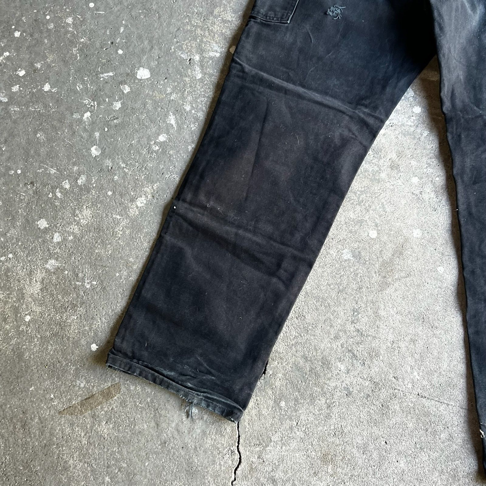 Carhartt × Vintage Carhartt black double knee work wear carpenter pants Size US 35 - 10 Thumbnail