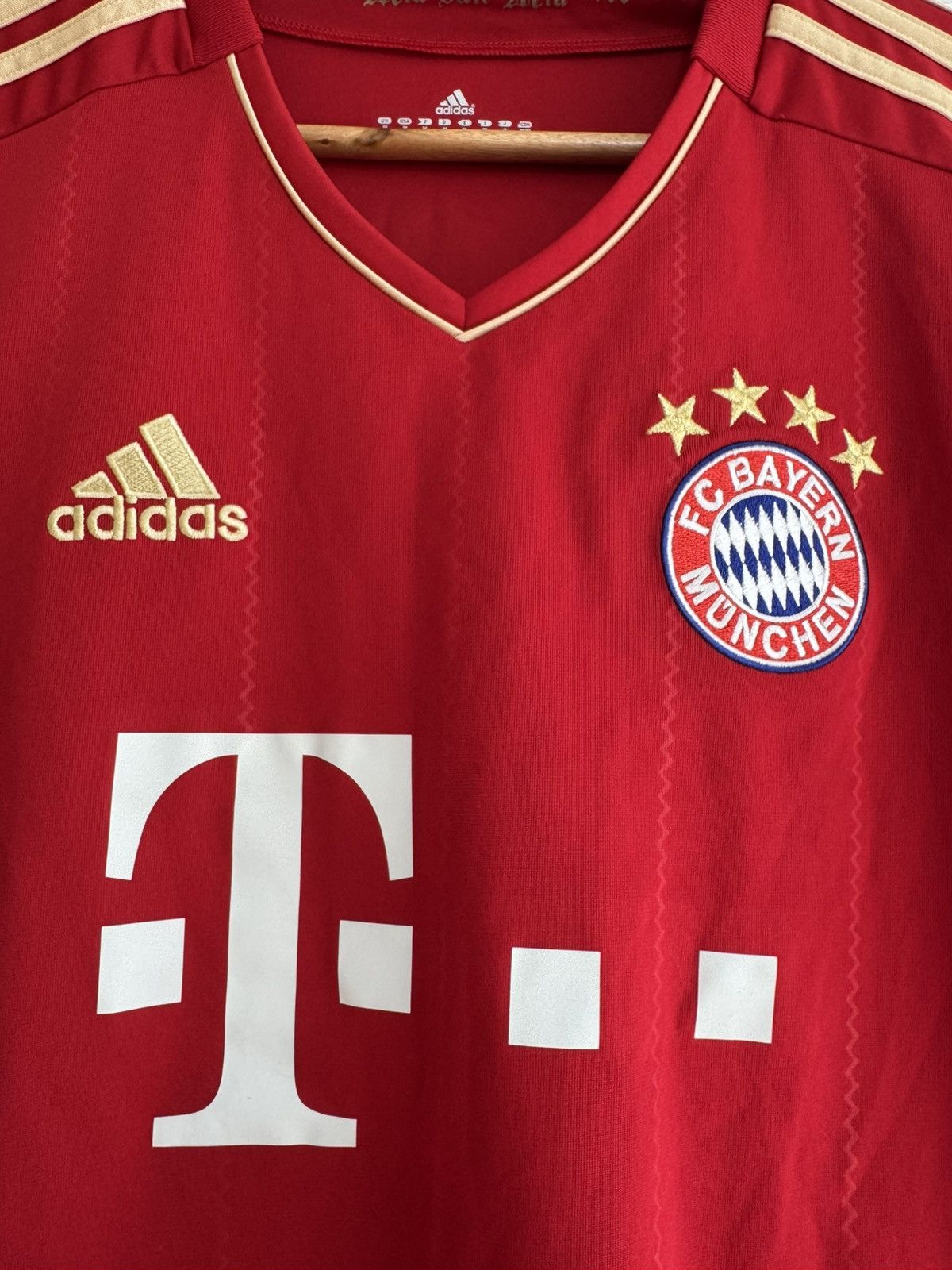 Adidas Bayern Munich 2012/13 Away Soccer Jersey Football Kit Shirt Size US M / EU 48-50 / 2 - 6 Thumbnail