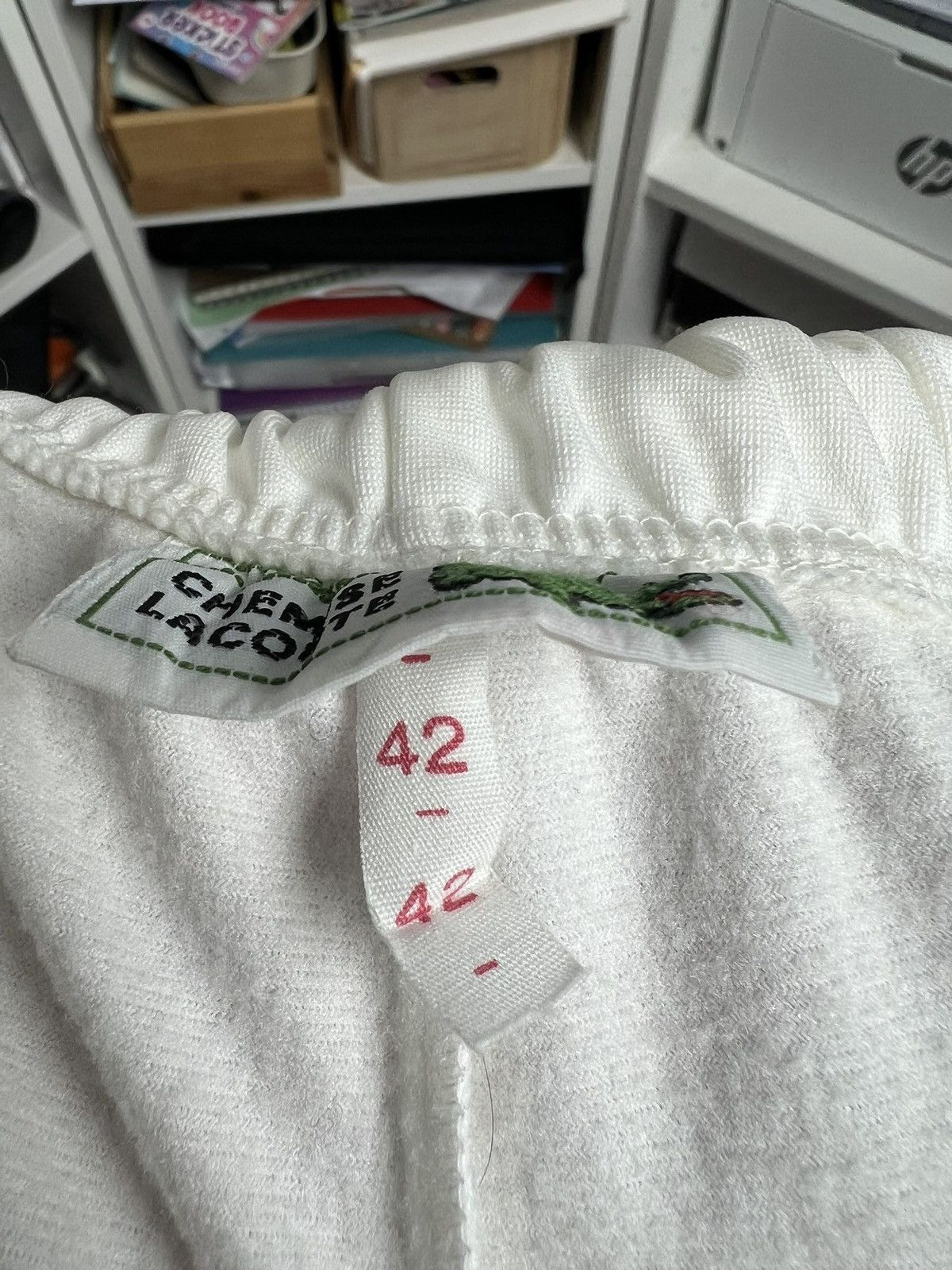 Designer × Lacoste × Vintage Vintage 90s Lacoste tracksuit two piece set M old money rare Size M / US 6-8 / IT 42-44 - 11 Thumbnail