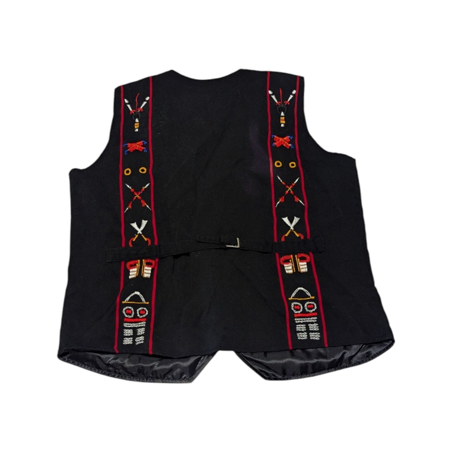 Handmade × Vintage Vintage Handmade Naga Ao Waist Coat Vest Traditional Tribal Size US L / EU 52-54 / 3 - 1 Thumbnail