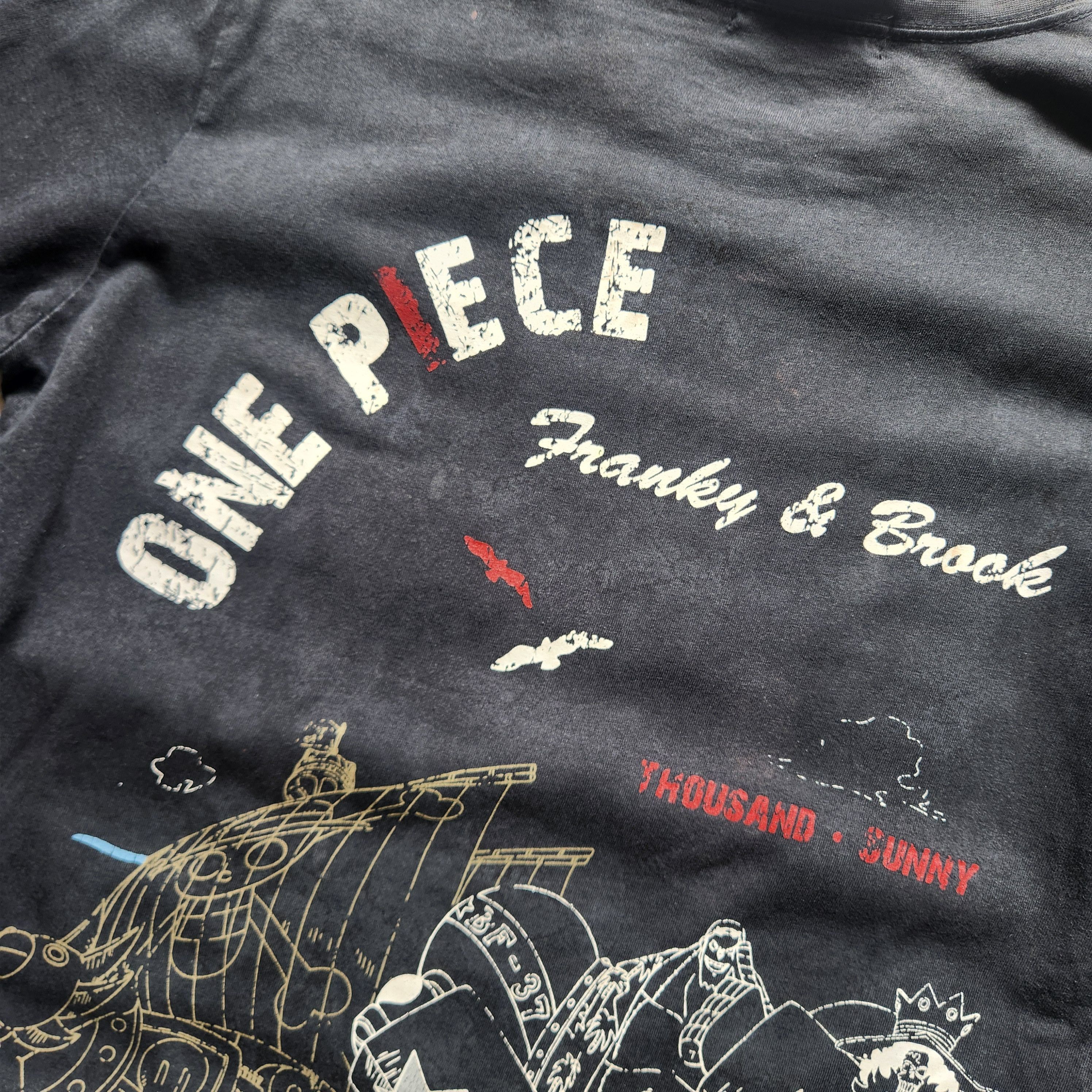 One Piece × Vintage Vintage Japan One Piece Anime Long Sleeves TShirt Size US M / EU 48-50 / 2 - 10 Thumbnail
