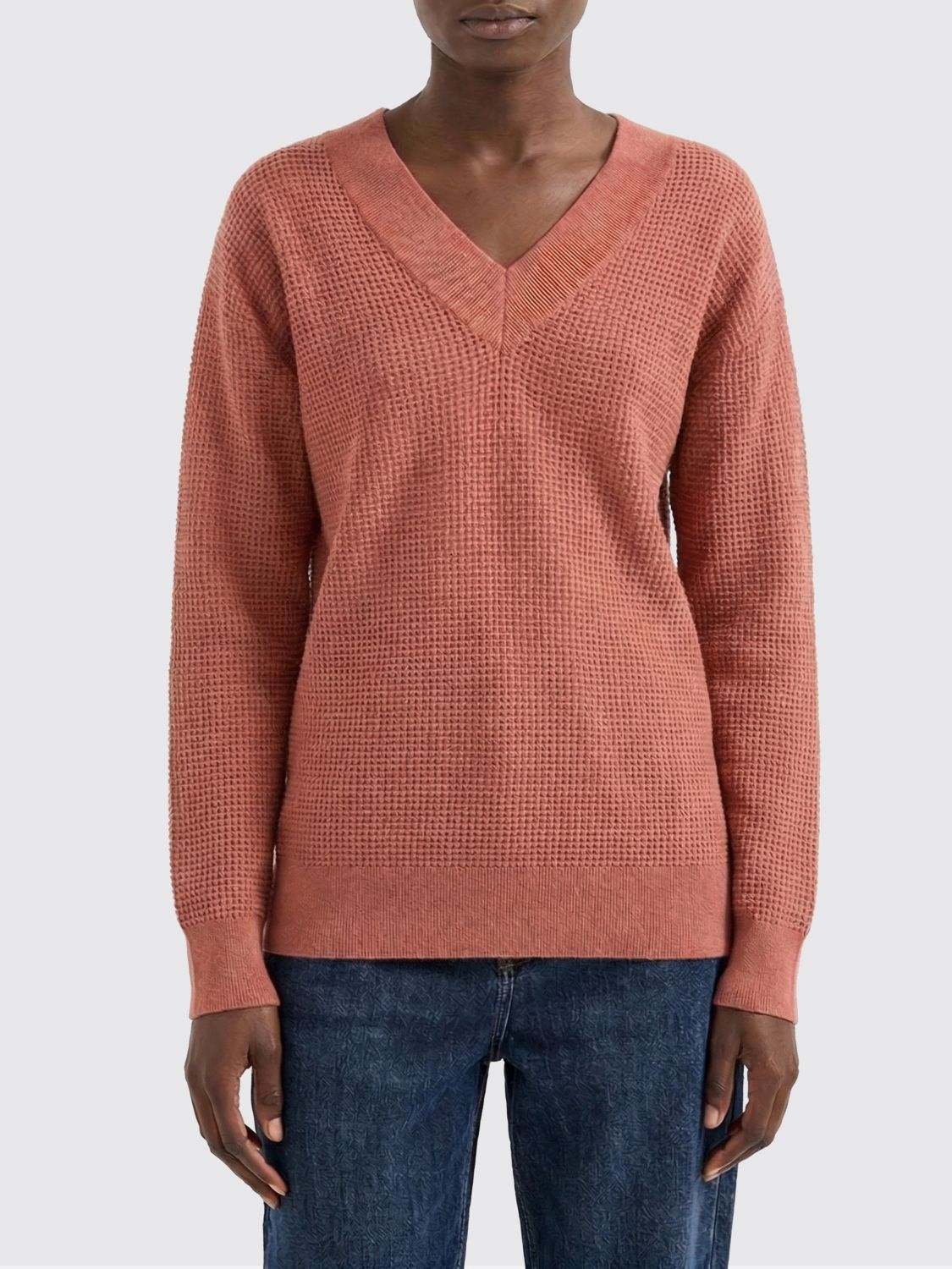 Brunello Cucinelli Brunello Cucinelli Sweater Woman Orange Size S / US 4 / IT 40 - 1 Thumbnail