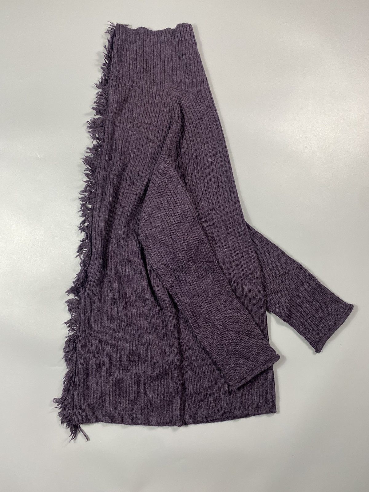 Yohji Yamamoto Archive! A/W 2010 Y’s- Asymmetrical Mohawk Knit Sweater Size US L / EU 52-54 / 3 - 11 Thumbnail