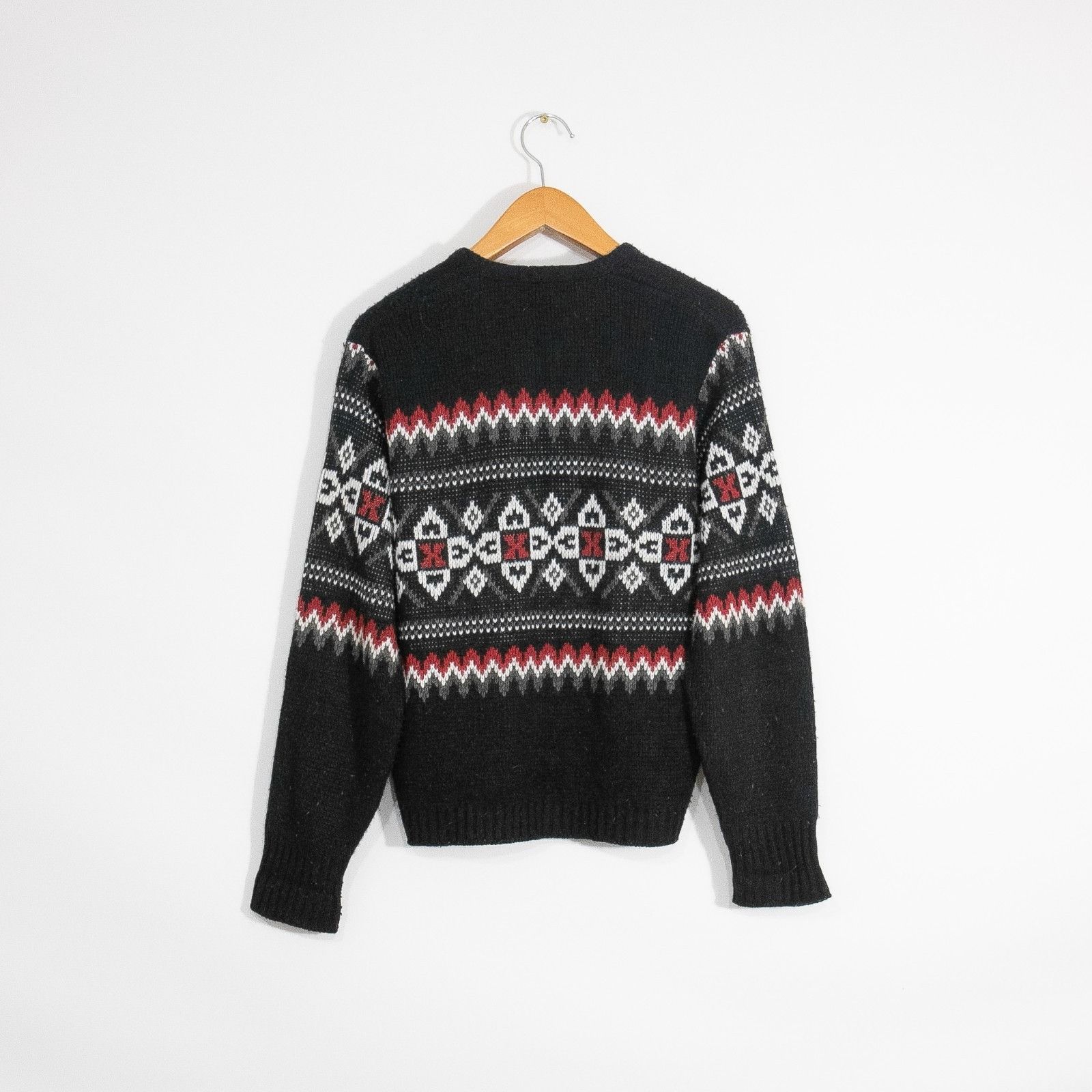 Puritan Vintage 60s Puritan Fair Isle Cardigan Sweater Mens Medium Size US M / EU 48-50 / 2 - 5 Thumbnail